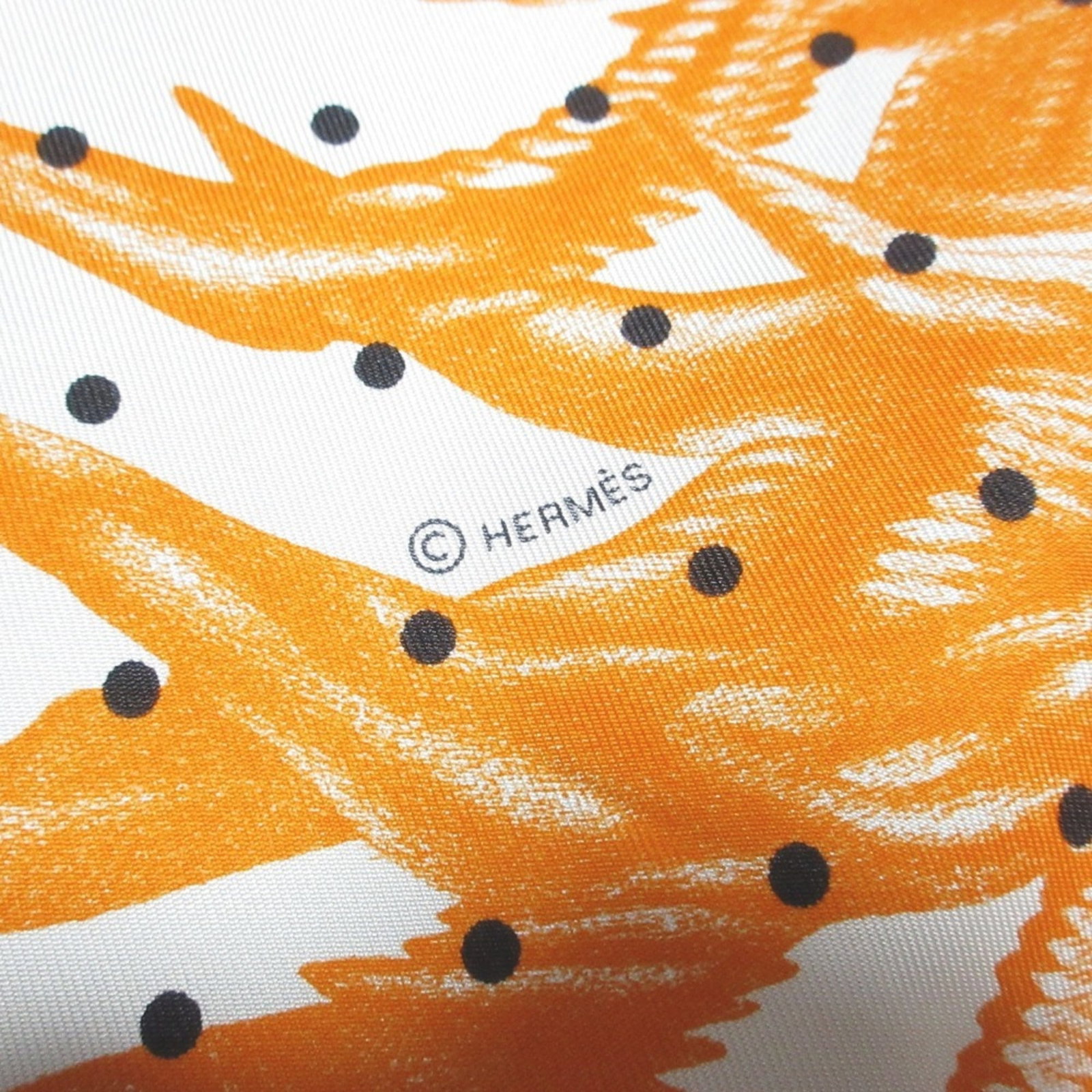 Silk Hermes Scarf - 4
