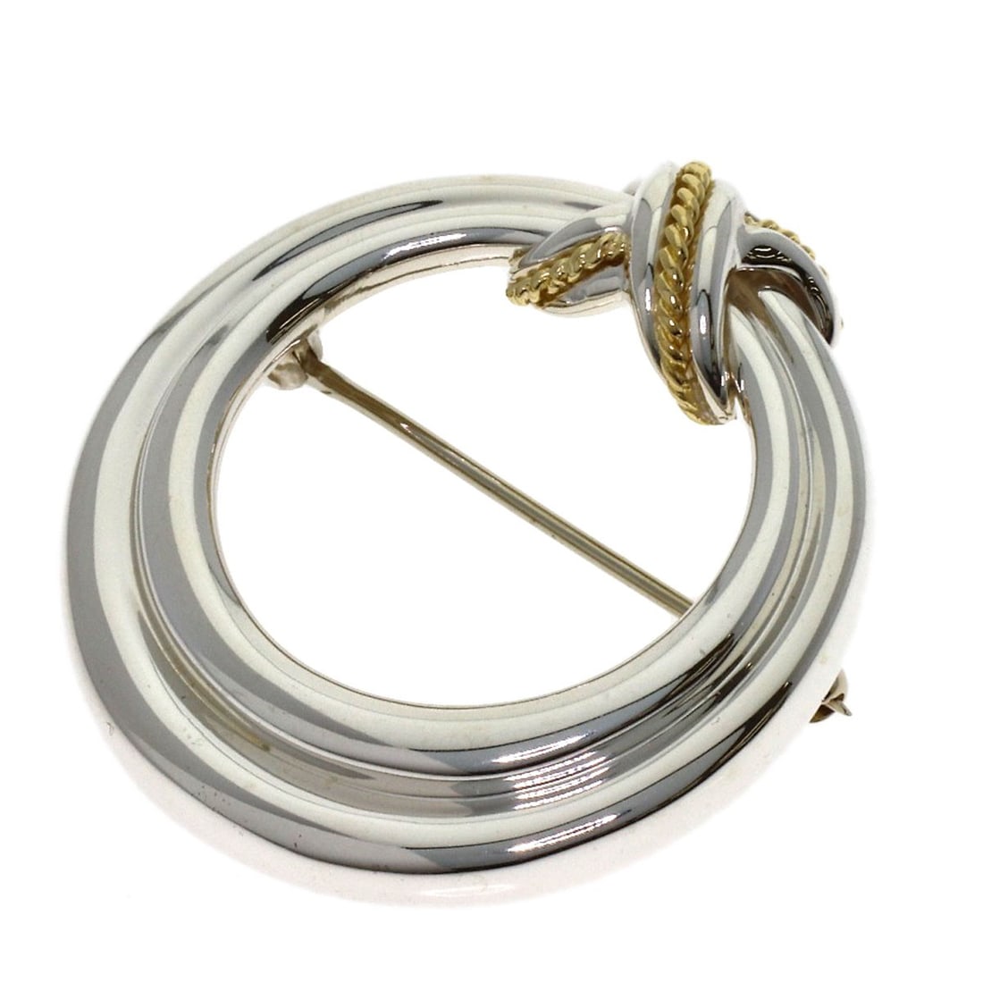 Tiffany&Co. Signature Brooch Silver 18K Yellow Gold: Tiffany&Co. Signature Brooch Silver 18K Yellow Gold Silver 18K Yellow Gold Tiffany&Co. Signature Brooch Item Specifics: Brand: TIFFANY&Co. Style: Brooch Material: Silver Color: Silver Type: Brooch