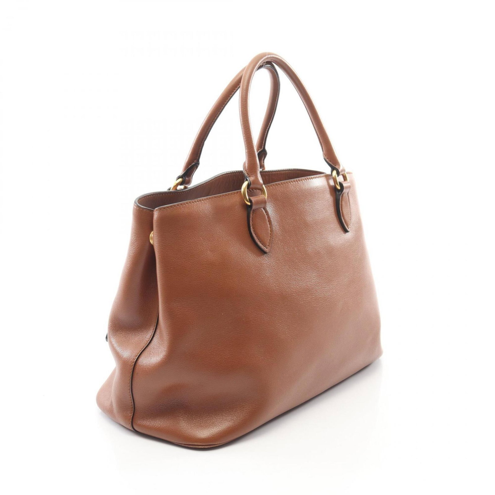 Handbag Leather Prada - 2