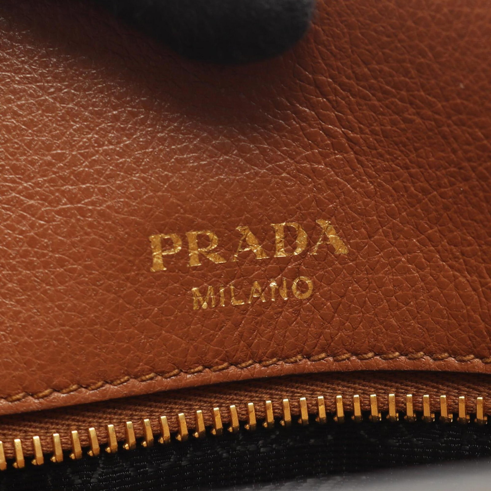 Handbag Leather Prada - 4