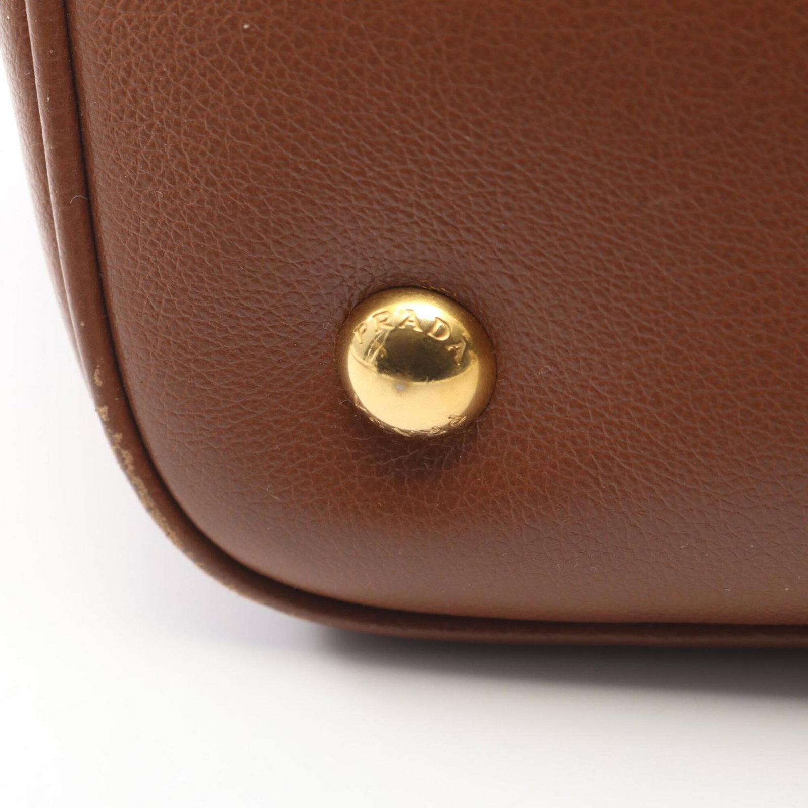 Handbag Leather Prada - 8
