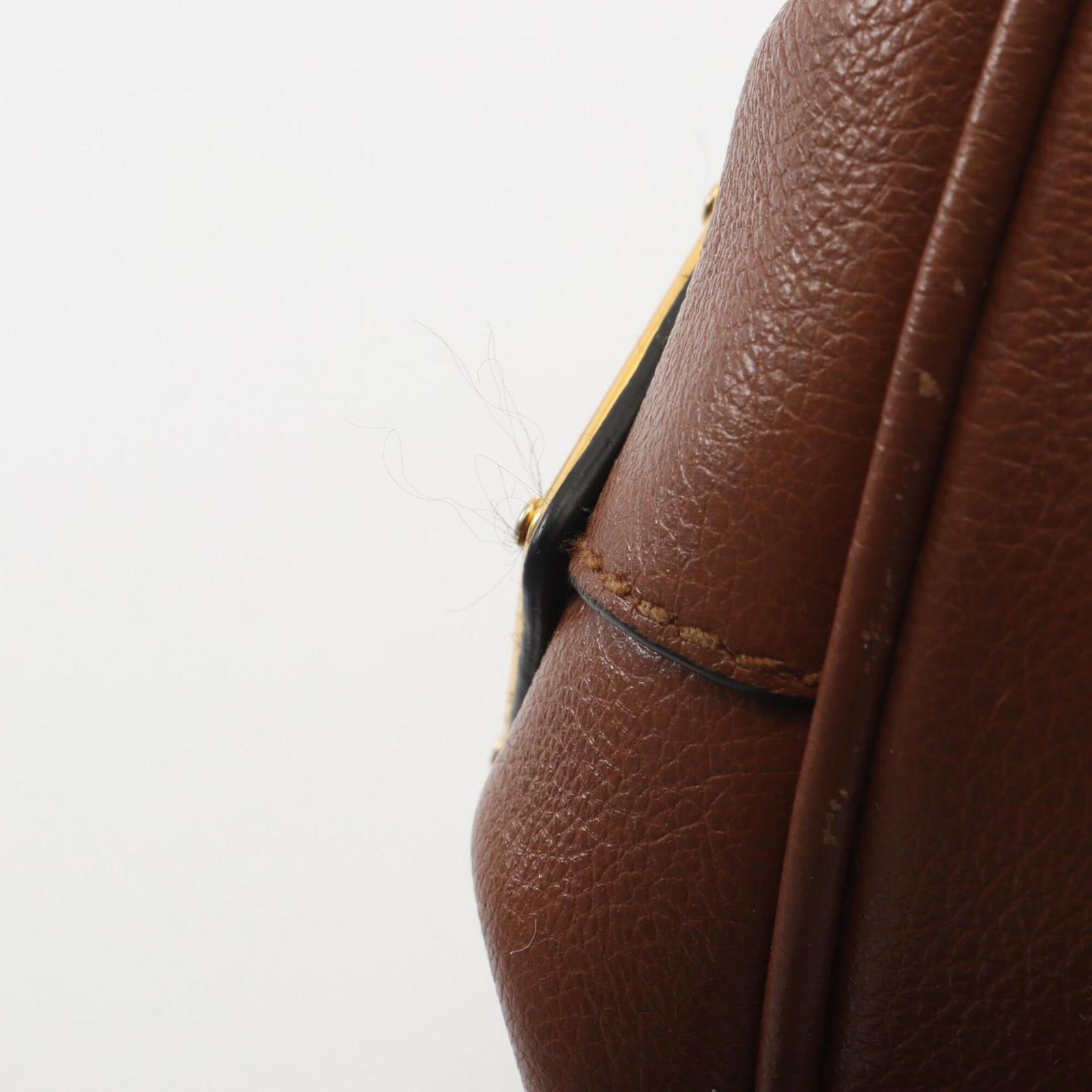 Handbag Leather Prada - 9