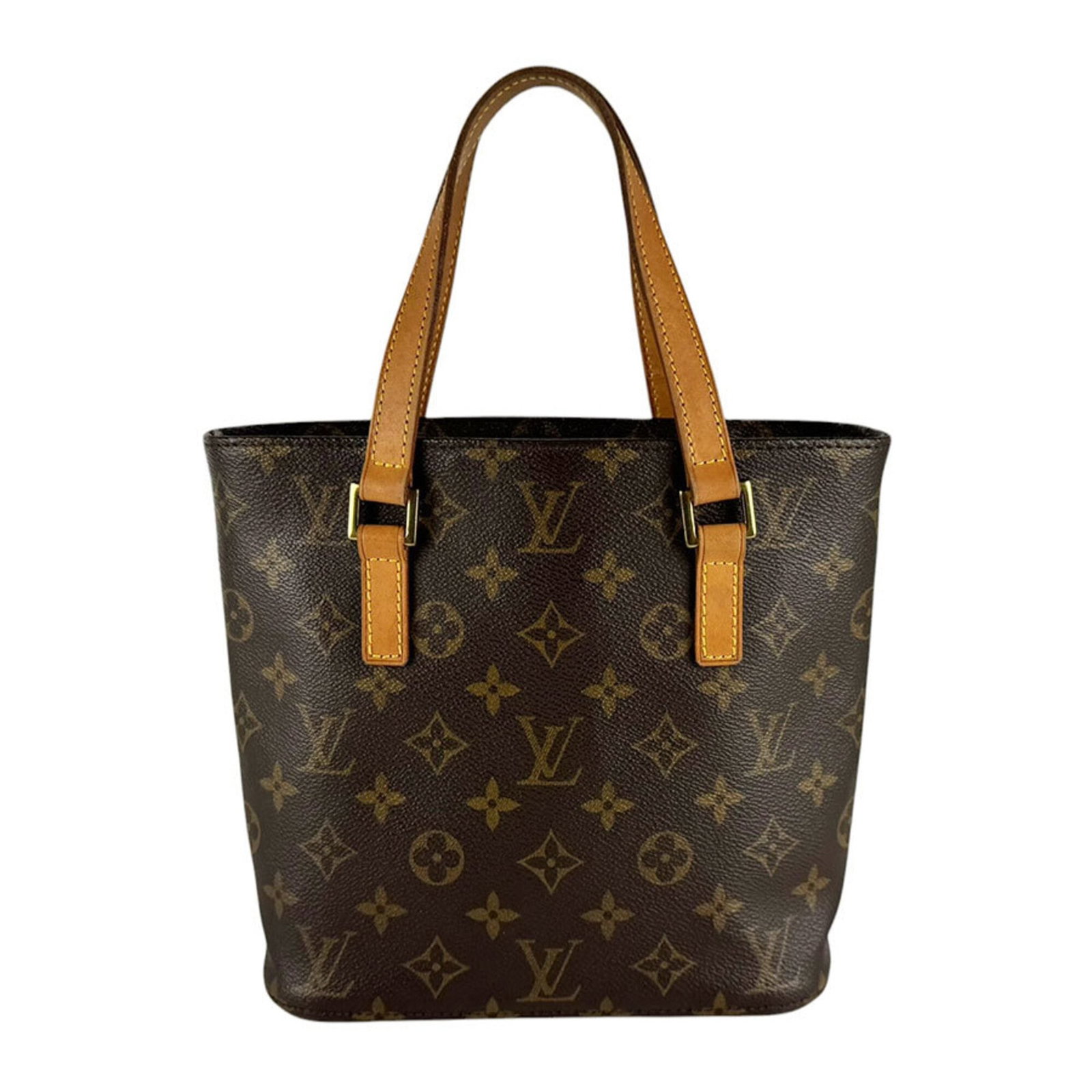Louis Vuitton Monogram Handbag: Louis Vuitton Monogram Handbag Brown Monogram Louis Vuitton Handbag. This Louis Vuitton Monogram handbag features the iconic brown monogram pattern and measures 20cm x 24cm x 8cm. Made from high-quali