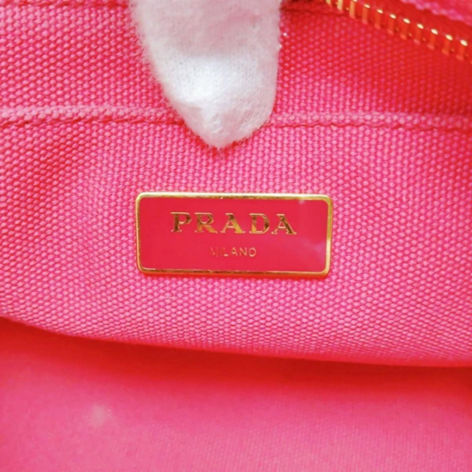 Canvas Prada Tote - 19