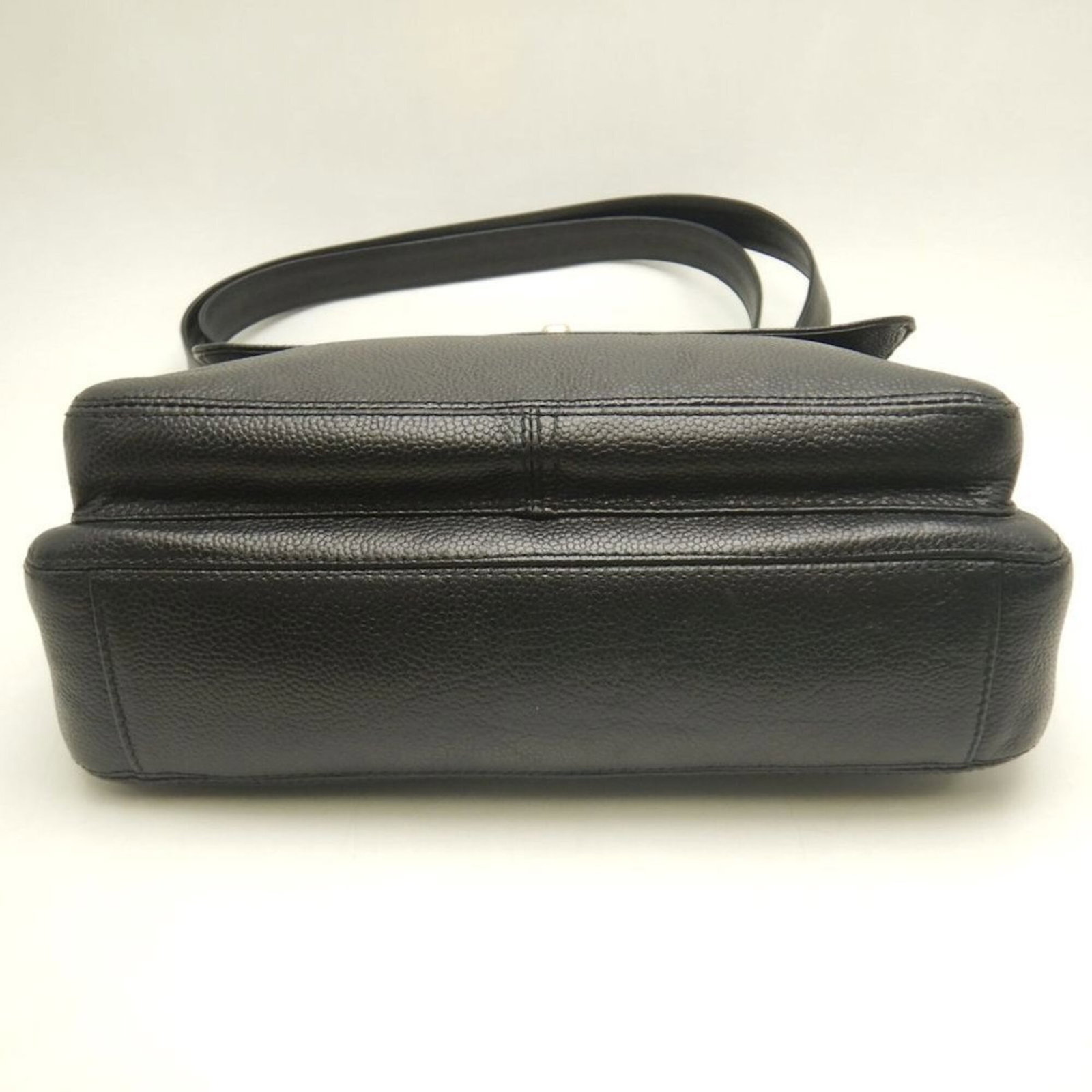 Calfskin Grained Chanel Bag Shoulder - 6