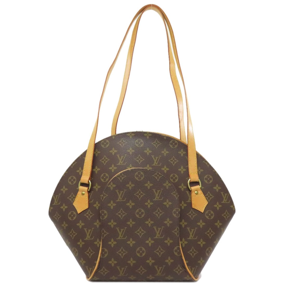 Canvas Shopping Bag Monogram Louis Vuitton M51128 Ellipse: Canvas Shopping Bag Monogram Louis Vuitton M51128 Ellipse Brown Monogram Canvas Louis Vuitton Tote Bag with Ellipse Shape. The iconic M51128 style features a timeless design with a classic brown
