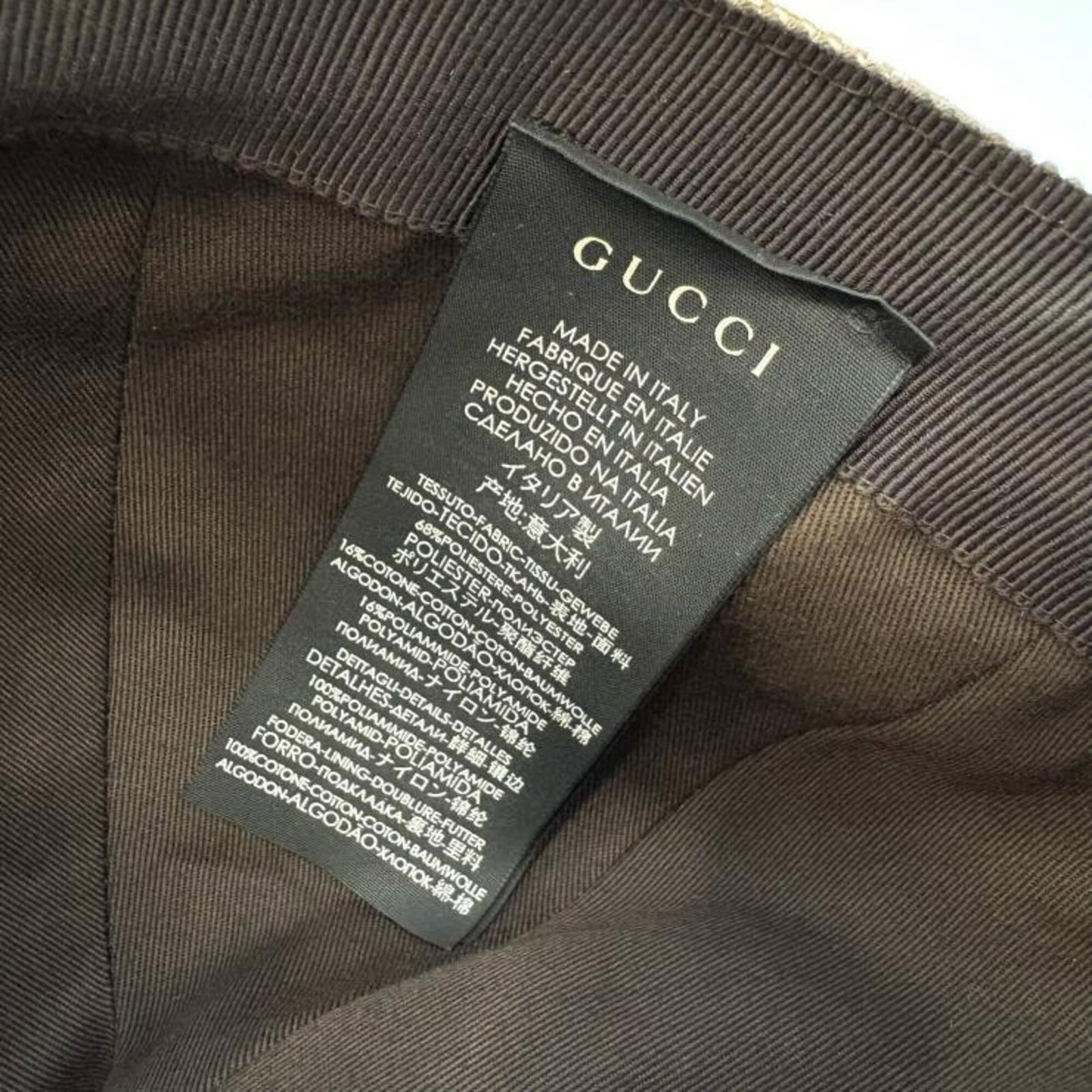 Gucci Cap Polyester Nylon - 7