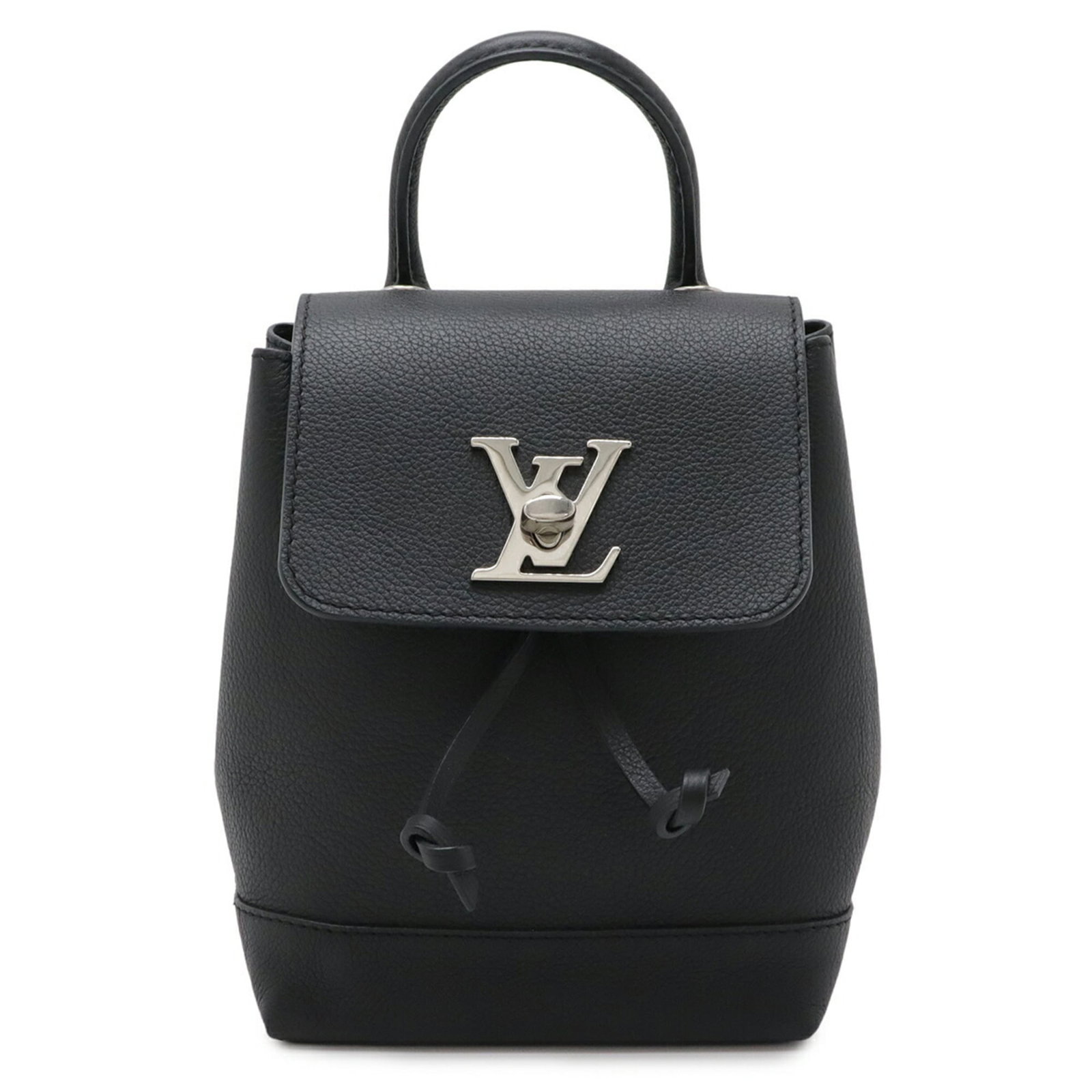 Shoulder Bag Handbag Leather Louis Vuitton Backpack: Shoulder Bag Handbag Leather Louis Vuitton Backpack Black leather Louis Vuitton backpack with a classic design, measuring 20.5cm x 15.5cm x 9.5cm. This shoulder bag features a timeless style and