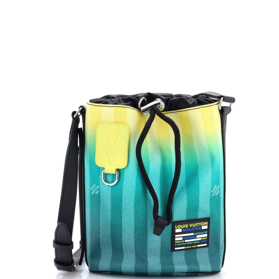 Damier Stripes Gradient Limited Edition BB Sac Marin Louis Vuitton (1 of 6)