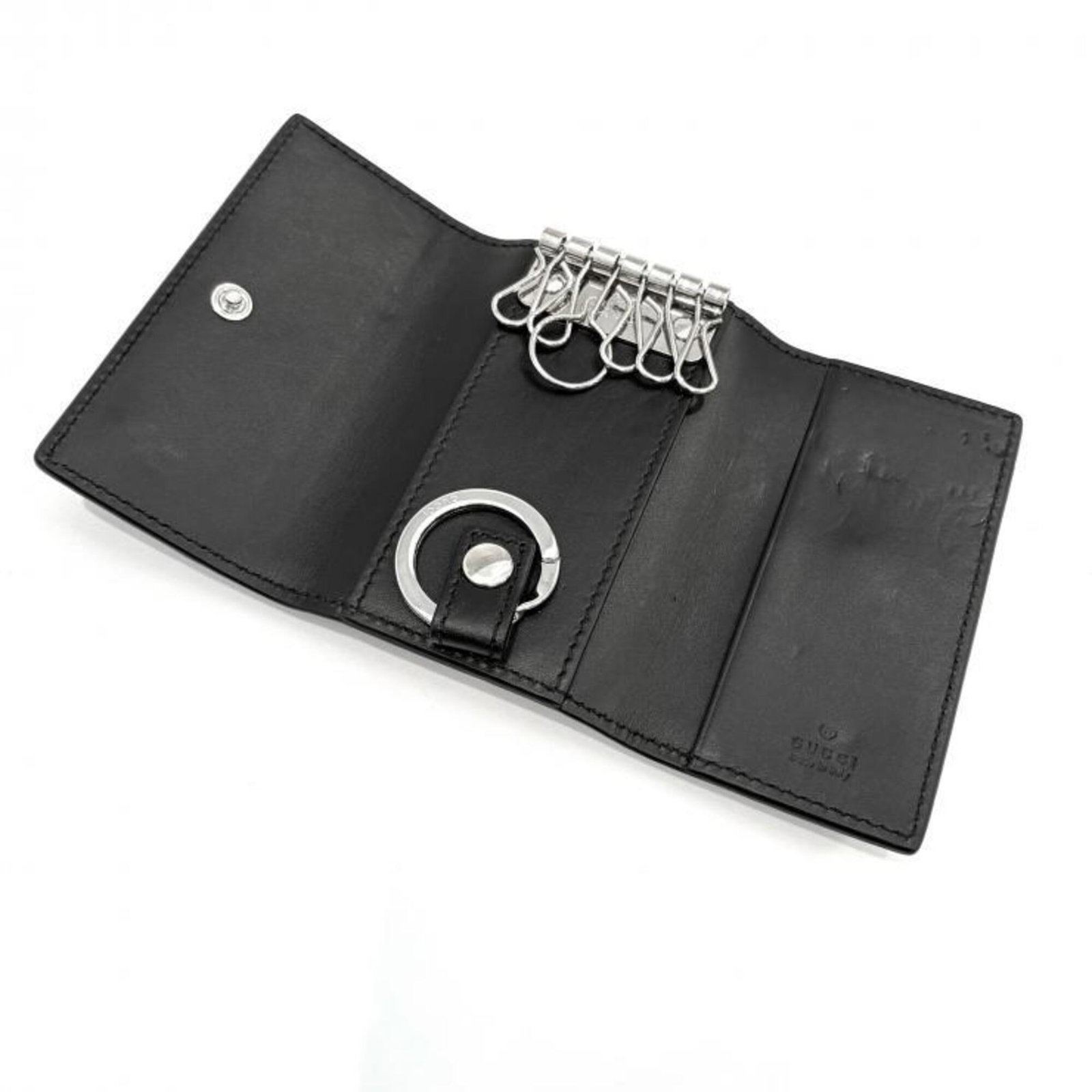 Keycase Leather Gucci - 3
