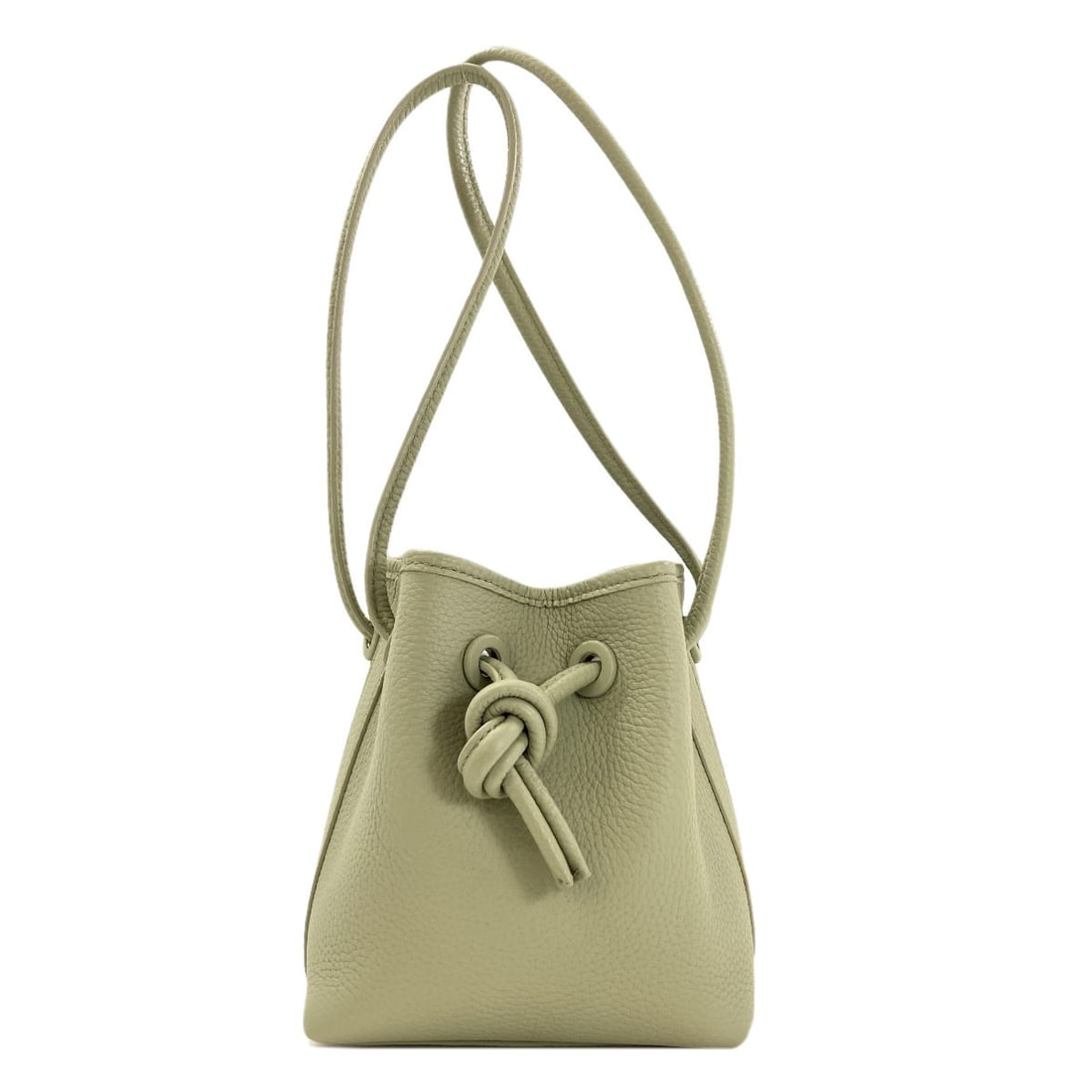 Bag Tote Leather Vasic Mini Bond Select: Bag Tote Leather Vasic Mini Bond Select Green leather tote bag with green exterior. Made from high-quality leather, this bag features a classic design. Item Specifics: Brand: SELECT BAG Style: Tote