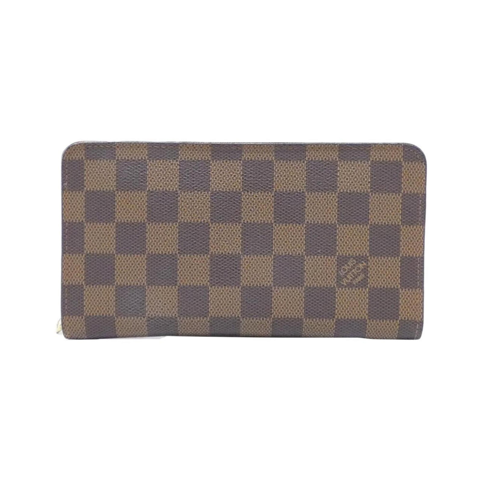 Canvas Long Wallet Coated Louis Vuitton Bi Fold: Canvas Long Wallet Coated Louis Vuitton Bi Fold Coated canvas construction provides a durable and stylish finish, while the Ebene color adds a touch of sophistication to this bi-fold wallet. Measuring