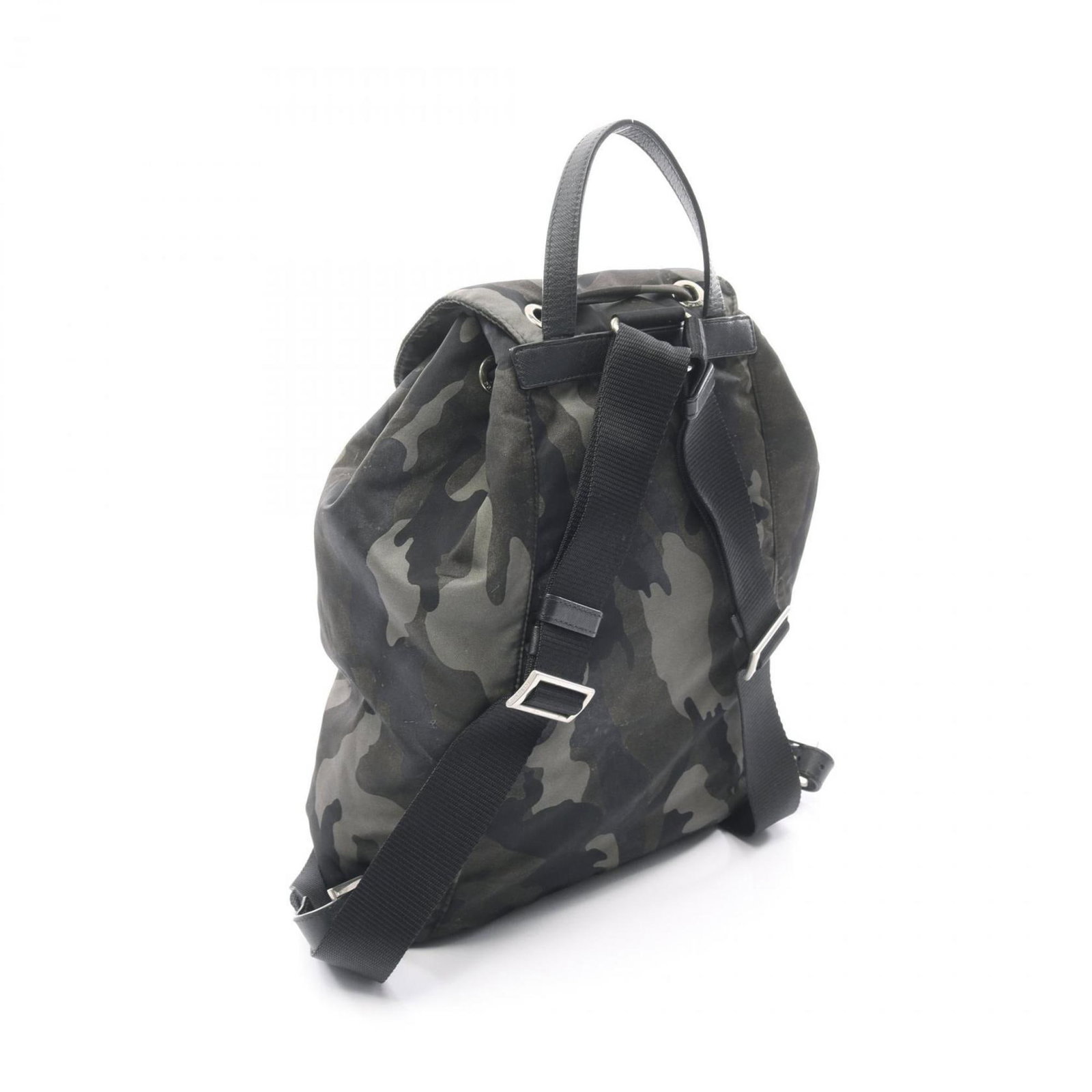 Nylon Leather Prada Backpack - 2