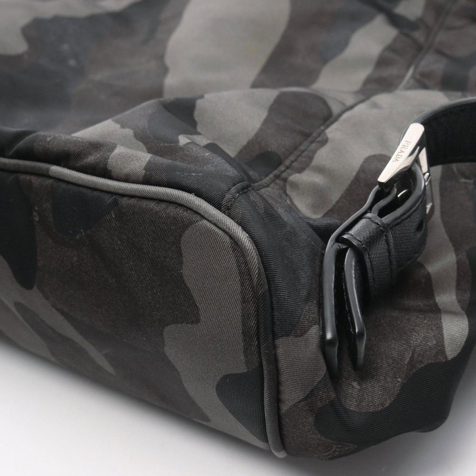 Nylon Leather Prada Backpack - 6