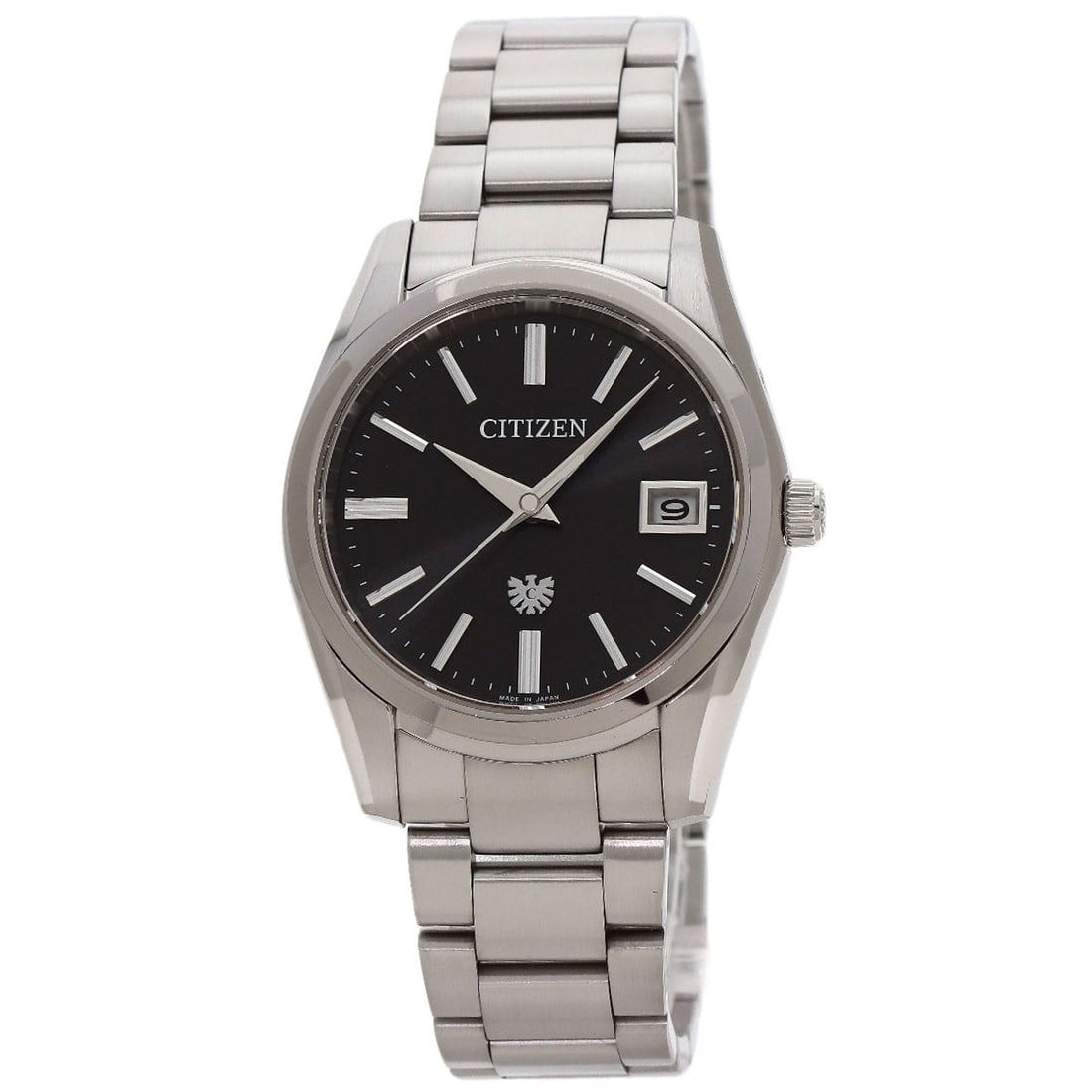 Eco Drive Watches Aq4080-52E A060-T026907 Stainless Citizen: Eco Drive Watches Aq4080-52E A060-T026907 Stainless Citizen Stainless steel construction provides a durable foundation for this silver-toned watch, featuring a sleek 37mm case and silver bezel.
