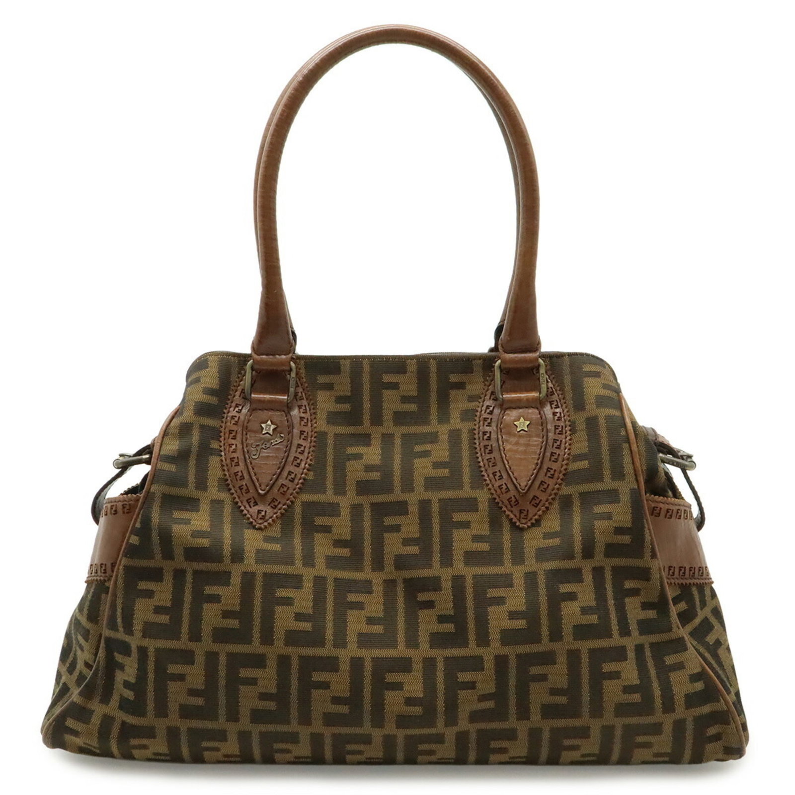 Bag tote Fendi Zucca shoulder: Bag tote Fendi Zucca shoulder The Fendi Zucca shoulder bag features a unique design with the iconic Fendi logo, made from high-quality Zucca material. This stylish tote bag measures 26cm x 40cm x