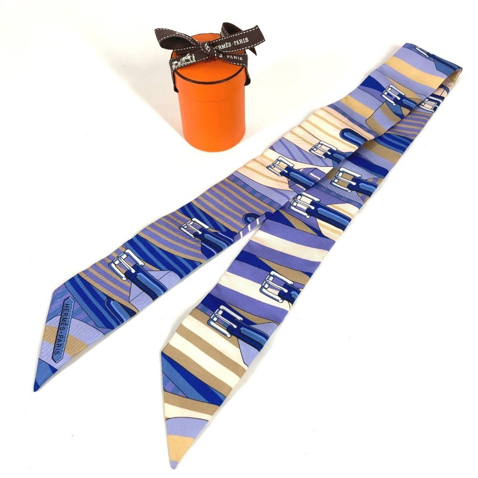 Silk Hermes Scarf - 11