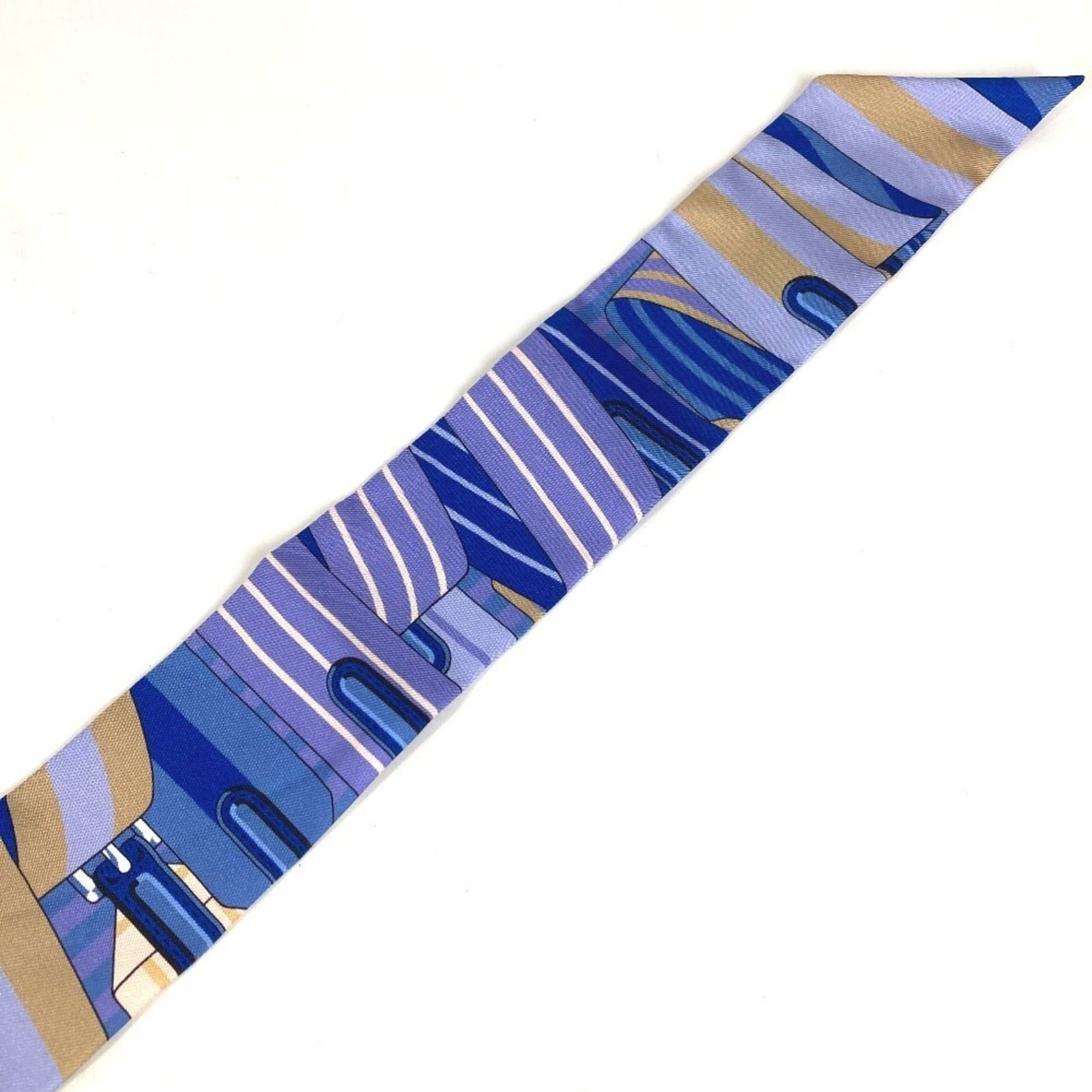 Silk Hermes Scarf - 7