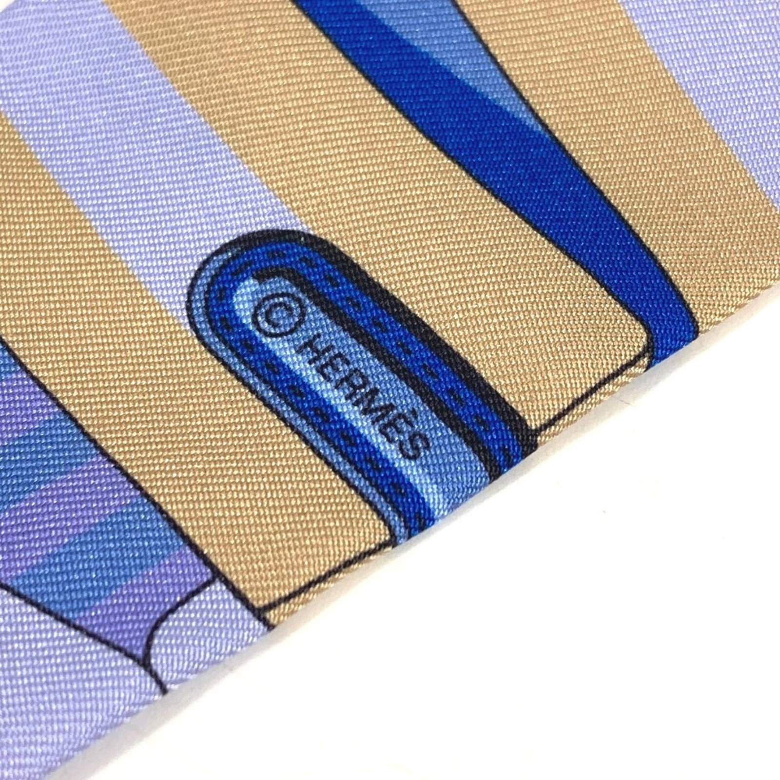Silk Hermes Scarf - 9