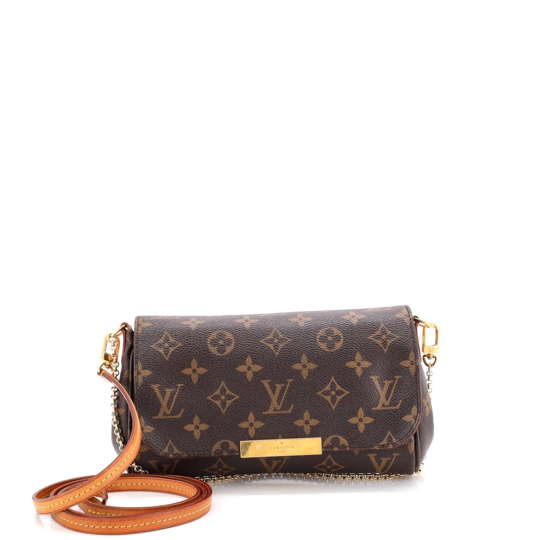 Favorite Handbag Canvas Monogram Louis Vuitton: Favorite Handbag Canvas Monogram Louis Vuitton Canvas Coated Brown Louis Vuitton Favorite Handbag Monogram PM, featuring a classic design with a signature monogram pattern, and a sturdy brown canvas e