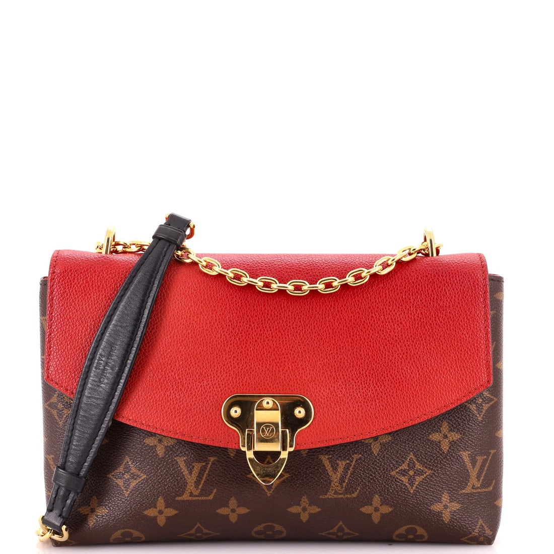 Louis Vuitton Saint Placide Handbag Monogram Canvas and Leather: Louis Vuitton Saint Placide Handbag Monogram Canvas and Leather The Louis Vuitton Saint Placide Handbag is a stylish shoulder bag featuring a unique monogram canvas and leather design. With its bold r