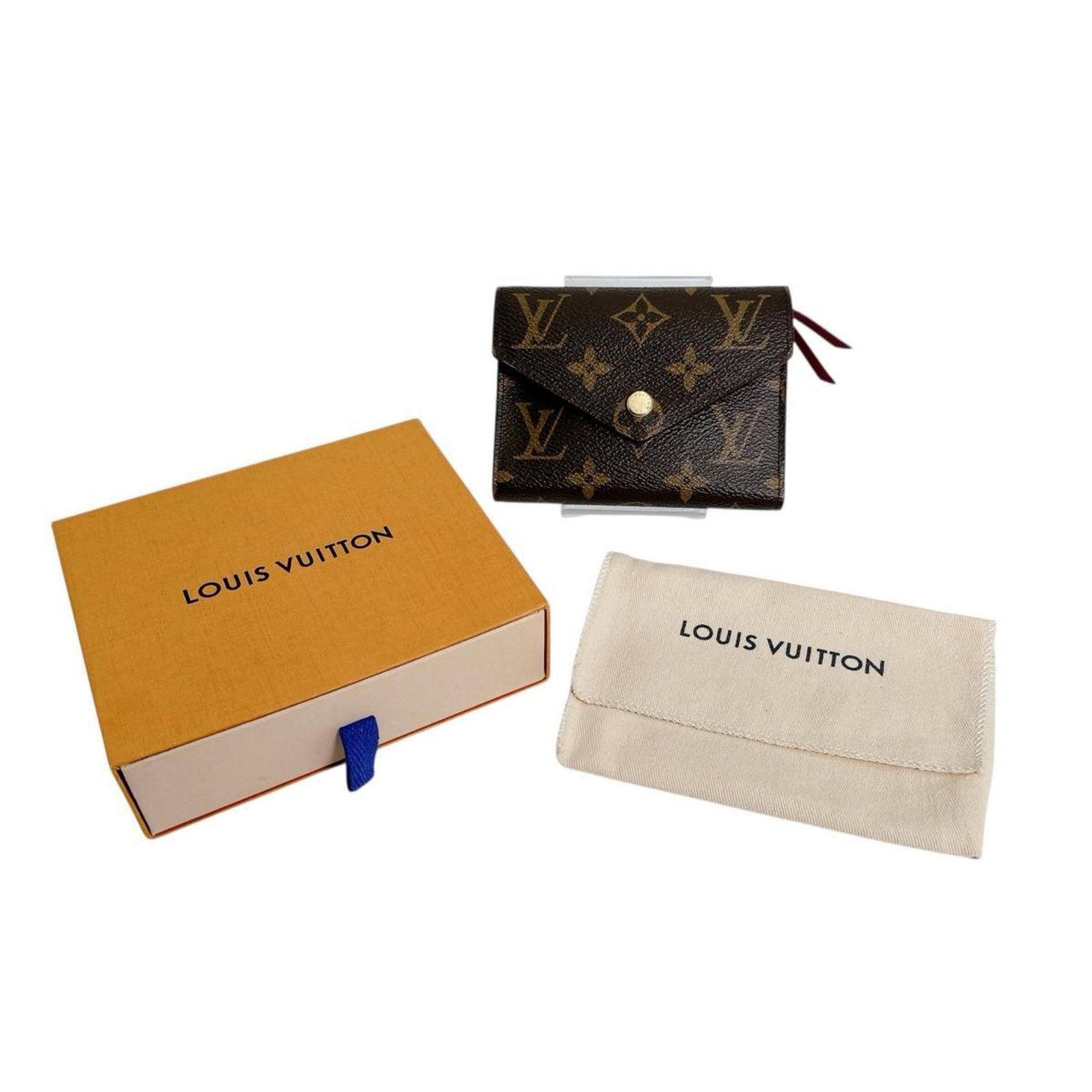 Louis Vuitton Wallet (Bi-Fold) Monogram Canvas: Louis Vuitton Wallet (Bi-Fold) Monogram Canvas Monogram canvas and classic bi-fold design make this Louis Vuitton wallet a timeless accessory. Made from high-quality materials, its 9cm x 12cm x 2cm