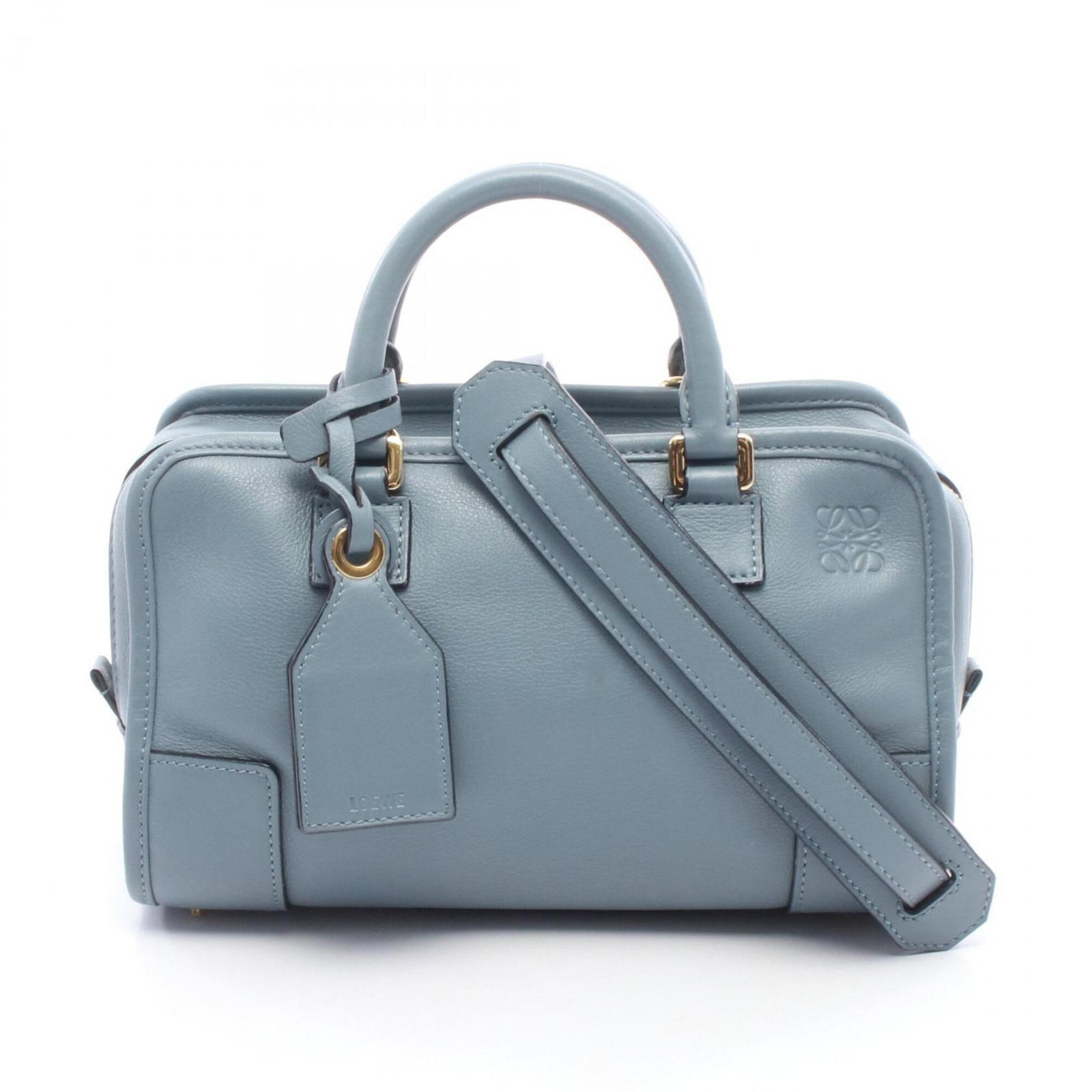Handbag Leather Handbag: Handbag Leather Handbag Blue leather handbag with a size of 14.5cm x 23.5cm x 9cm, featuring a classic design that showcases its 5.7'' x 9.25'' x 3.54'' dimensions. The bag's blue color and leather ma