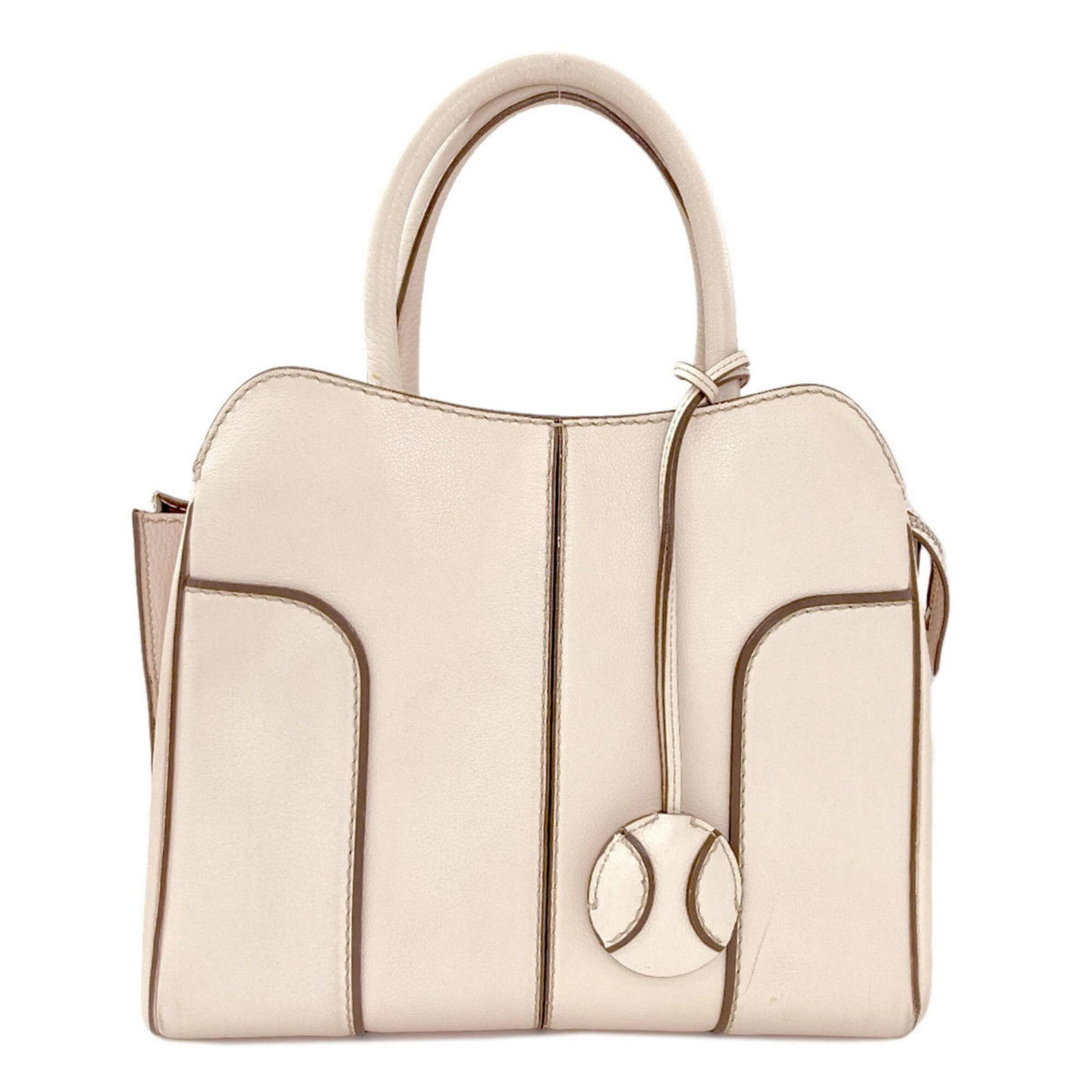Tod's tote bag leather: Tod's tote bag leather White leather tote bag from Tod's, measuring 25cm x 31cm x 16cm. This classic tote features high-quality leather construction and a timeless design. Item Specifics: Brand: Tod's