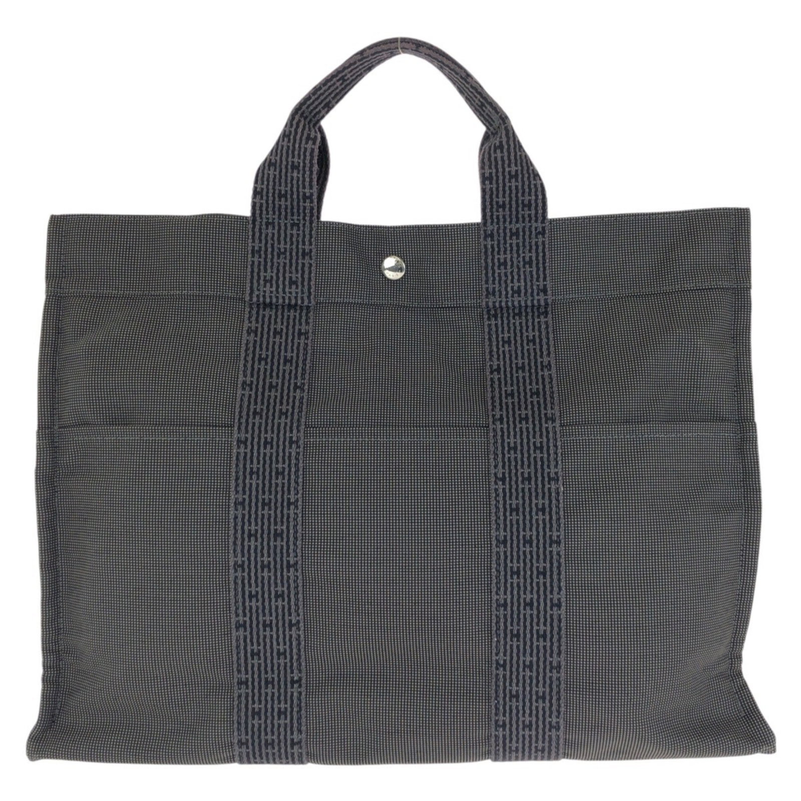 Polyamide Polyester Bag Tote Handbag Hermes - 2