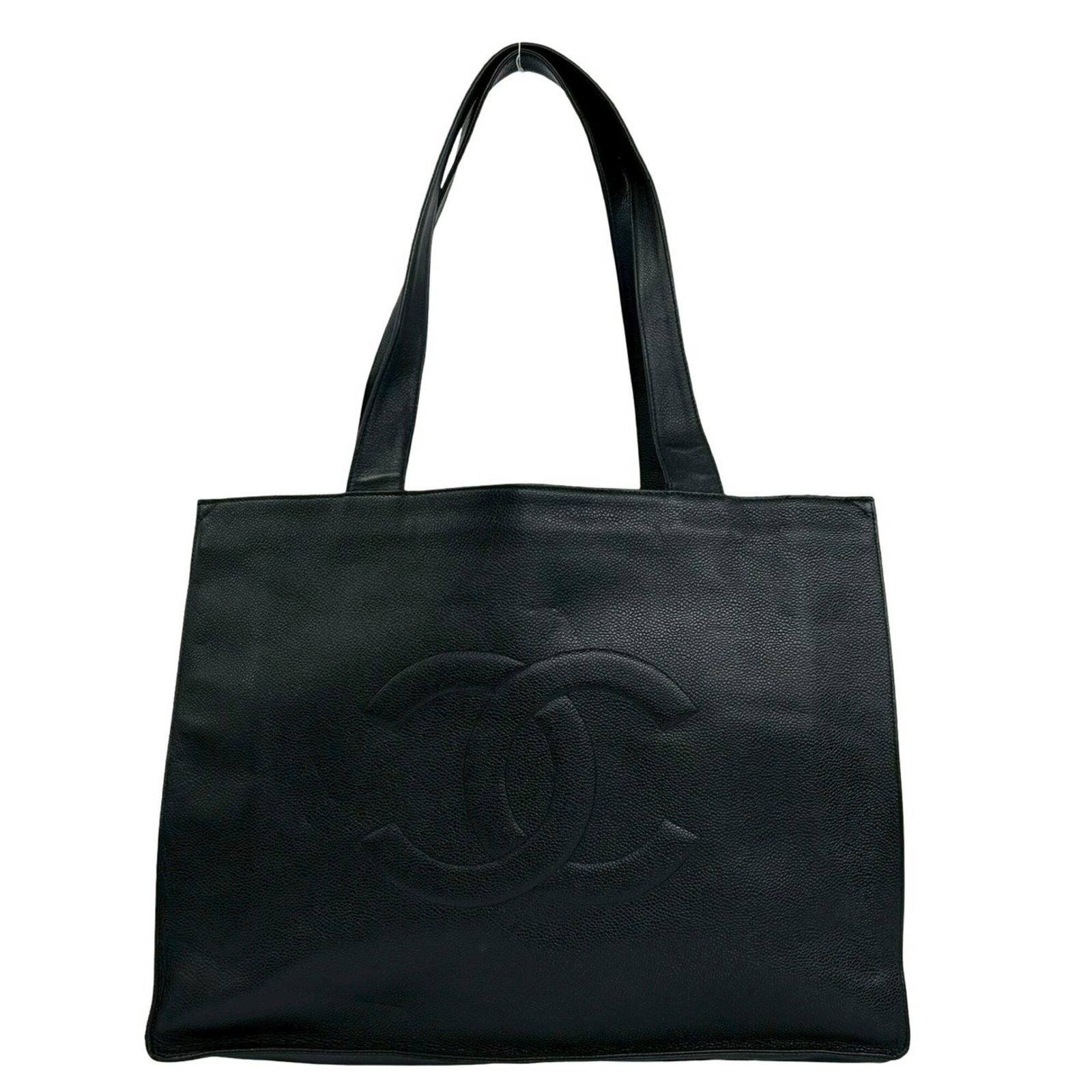 Calfskin Grained Shoulder Bag Tote Bag Chanel: Calfskin Grained Shoulder Bag Tote Bag Chanel Calfskin Grained Shoulder Bag Tote Bag Chanel - A timeless and sophisticated shoulder bag made from high-quality, grained calfskin, characterized by its