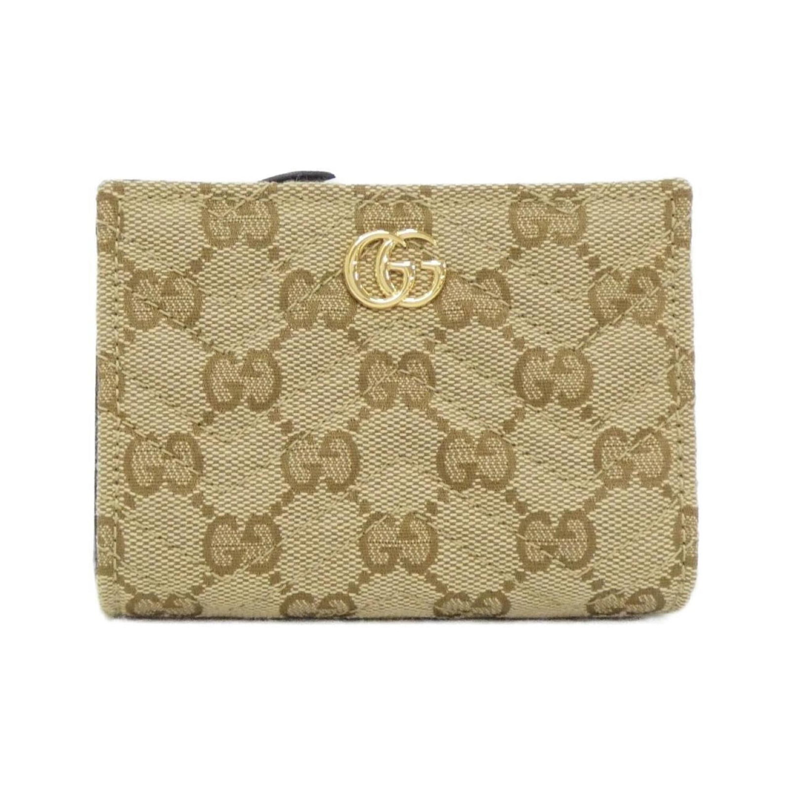 Gucci Wallet (Bi-Fold) Gg Canvas: Gucci Wallet (Bi-Fold) Gg Canvas Gucci's iconic bi-fold wallet is crafted from high-quality GG canvas, offering a stylish and durable design. Available in three versatile colors, this wallet measures