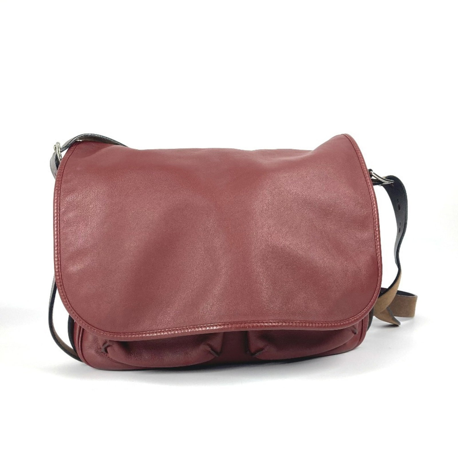 Shoulder Bag By Hermes: Shoulder Bag By Hermes Brown Shoulder Bag by Hermes measures 26.5cm x 32.5cm x 6cm, featuring a classic design with clean lines and a timeless aesthetic. This stylish bag is made of high-quality