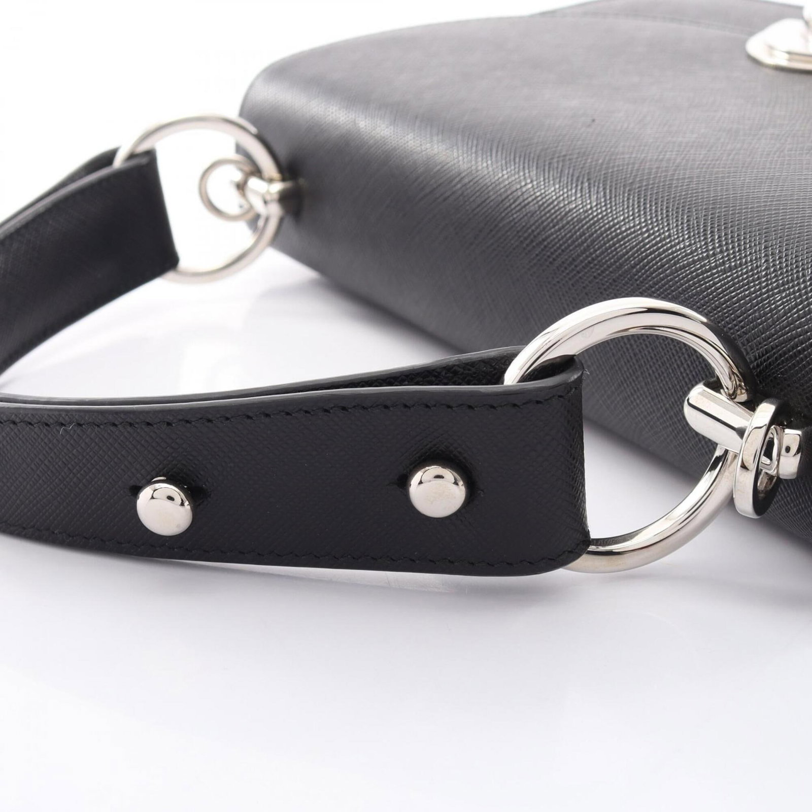 Handbag Leather Prada - 6