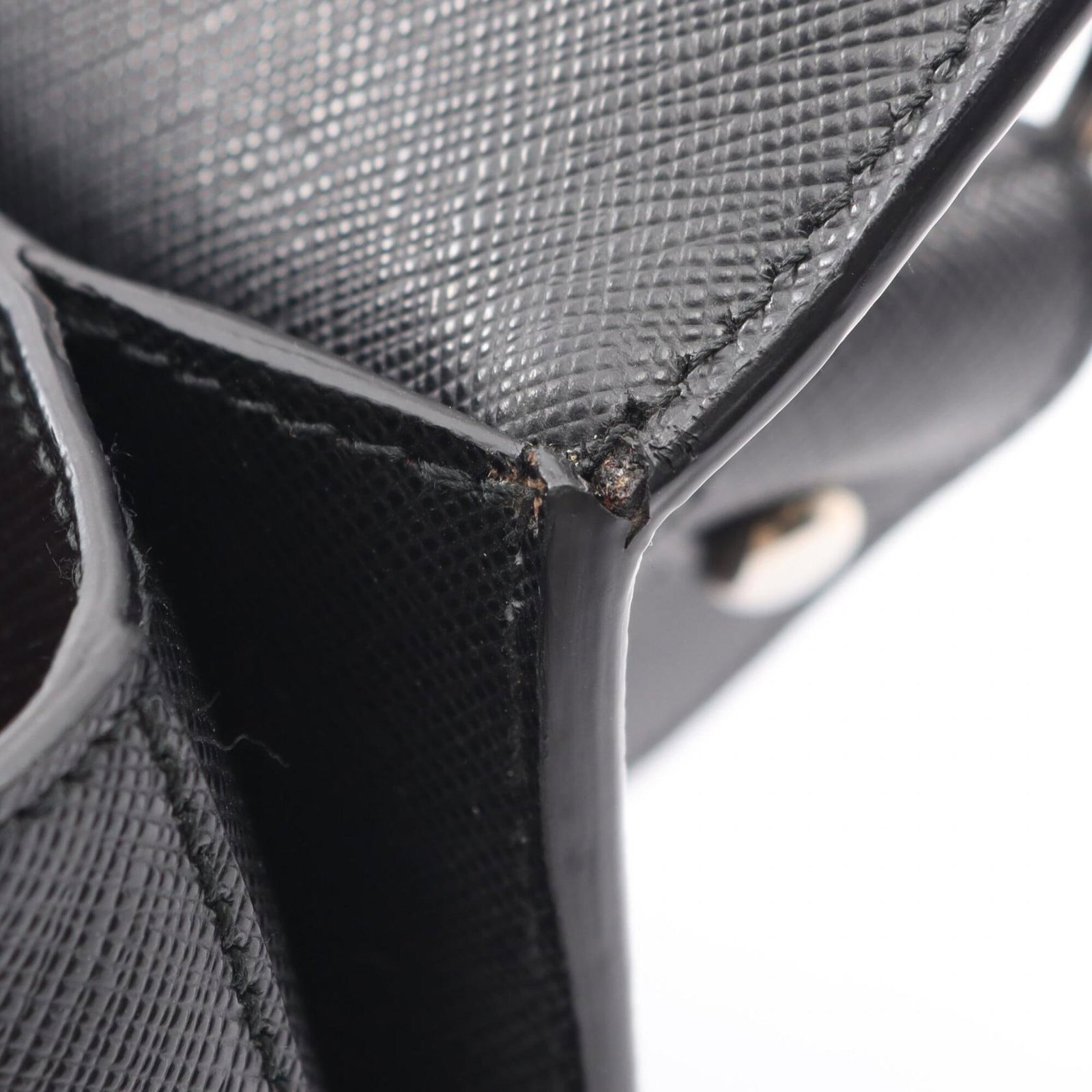 Handbag Leather Prada - 8