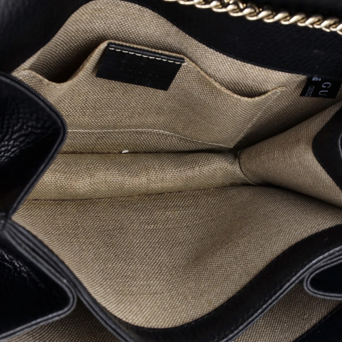 Shoulder Bag Leather Small Interlocking Gucci - 5