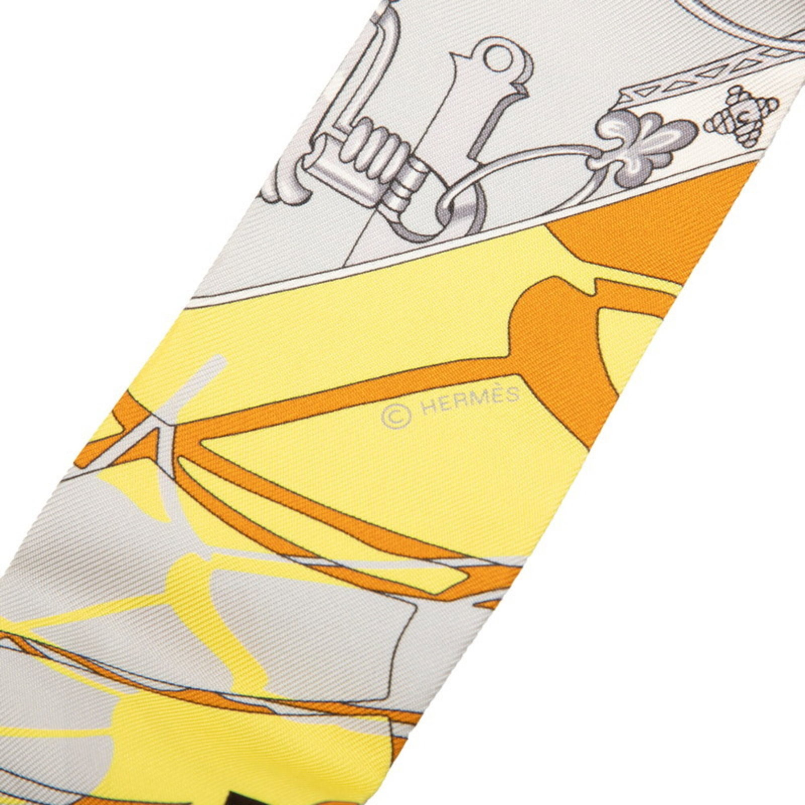 Silk Hermes Scarf - 2