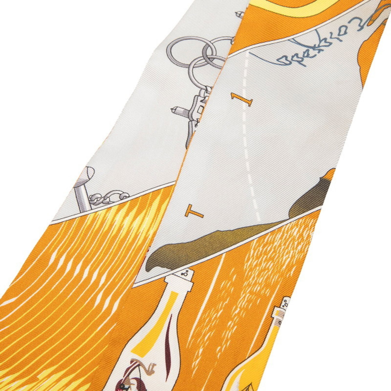 Silk Hermes Scarf - 4