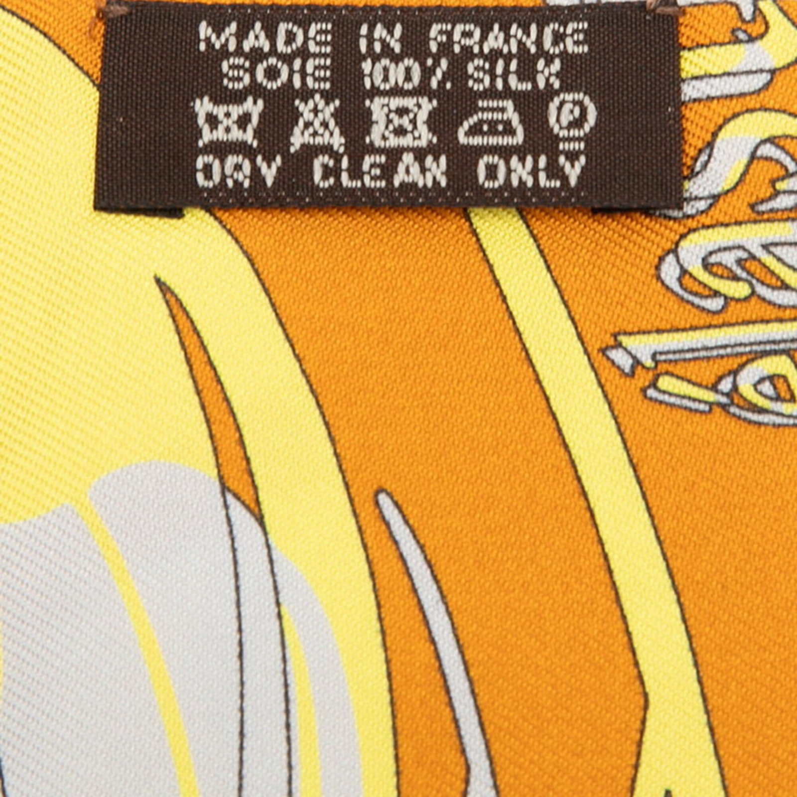 Silk Hermes Scarf - 5