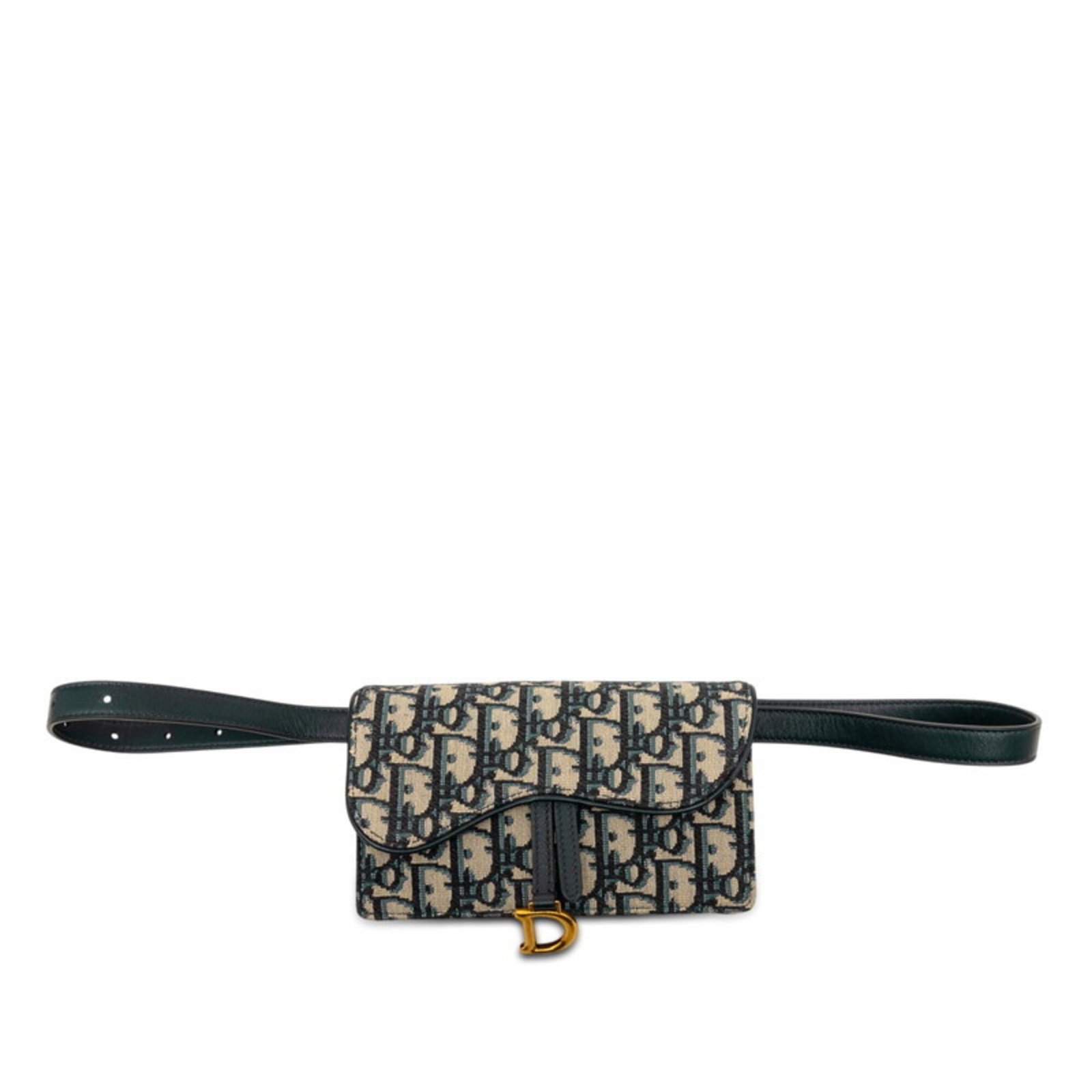 Canvas Leather Fanny Christian Dior: Canvas Leather Fanny Christian Dior Canvas Leather Fanny Pack by Christian Dior features a unique combination of canvas and leather materials, presented in a classic beige and navy color palette. The 