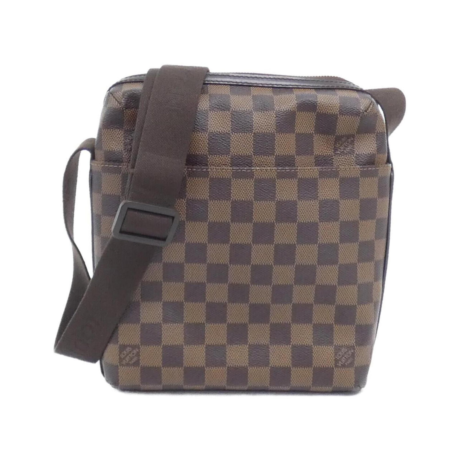 Canvas Coated Louis Vuitton Bag Shoulder: Canvas Coated Louis Vuitton Bag Shoulder Canvas Coated Louis Vuitton Bag Shoulder is a stylish and versatile shoulder bag made from coated canvas. Measuring 26cm x 21cm x 7cm, it features a classic