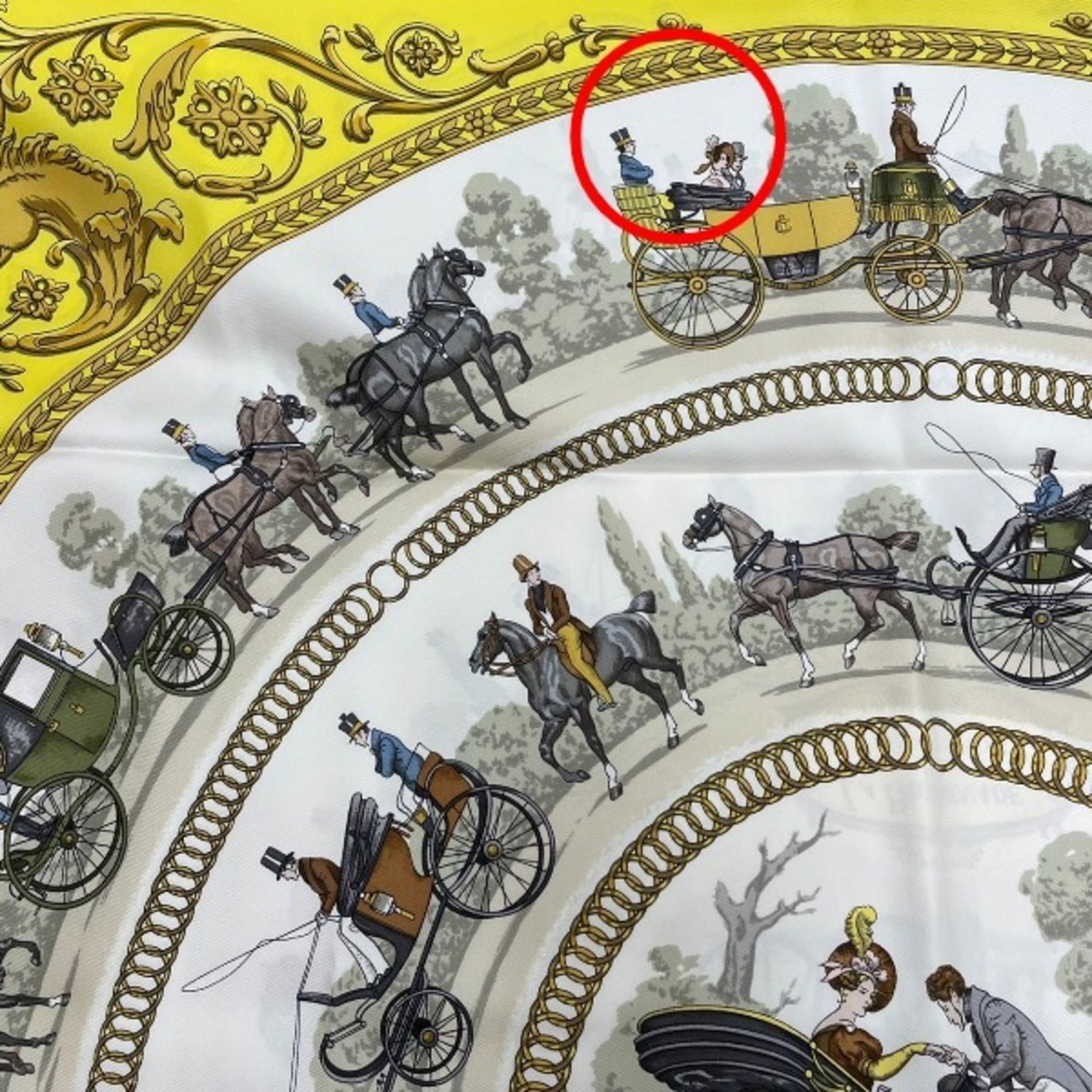 Silk Hermes Scarf - 10