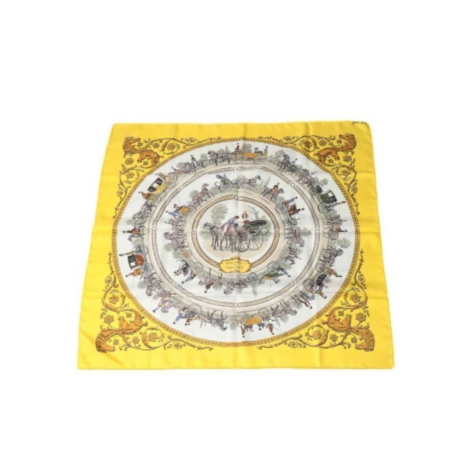 Silk Hermes Scarf - 2