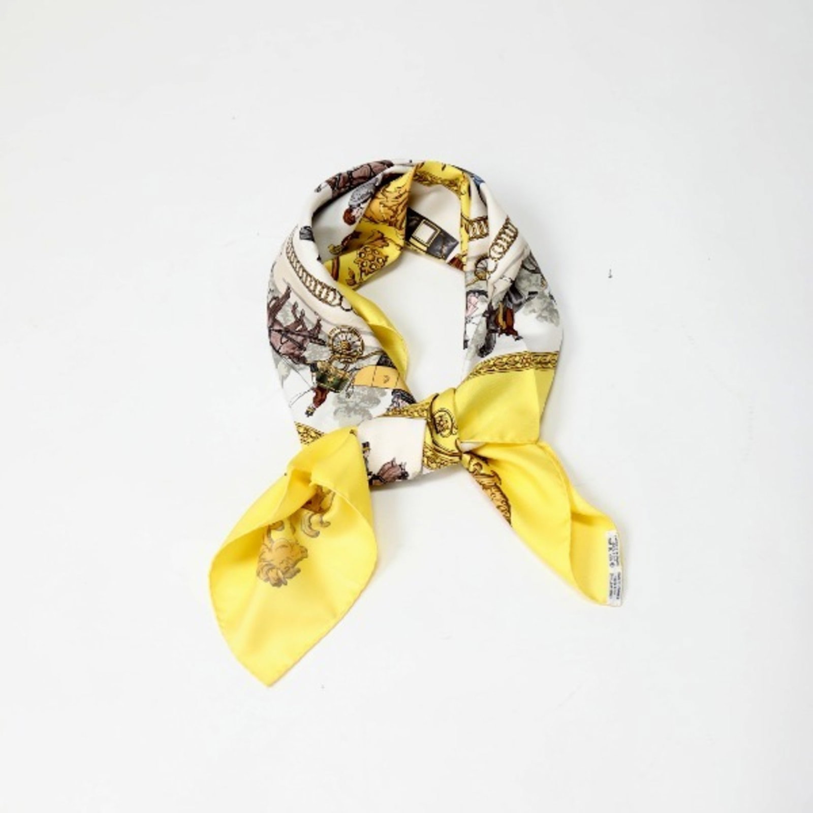 Silk Hermes Scarf - 6