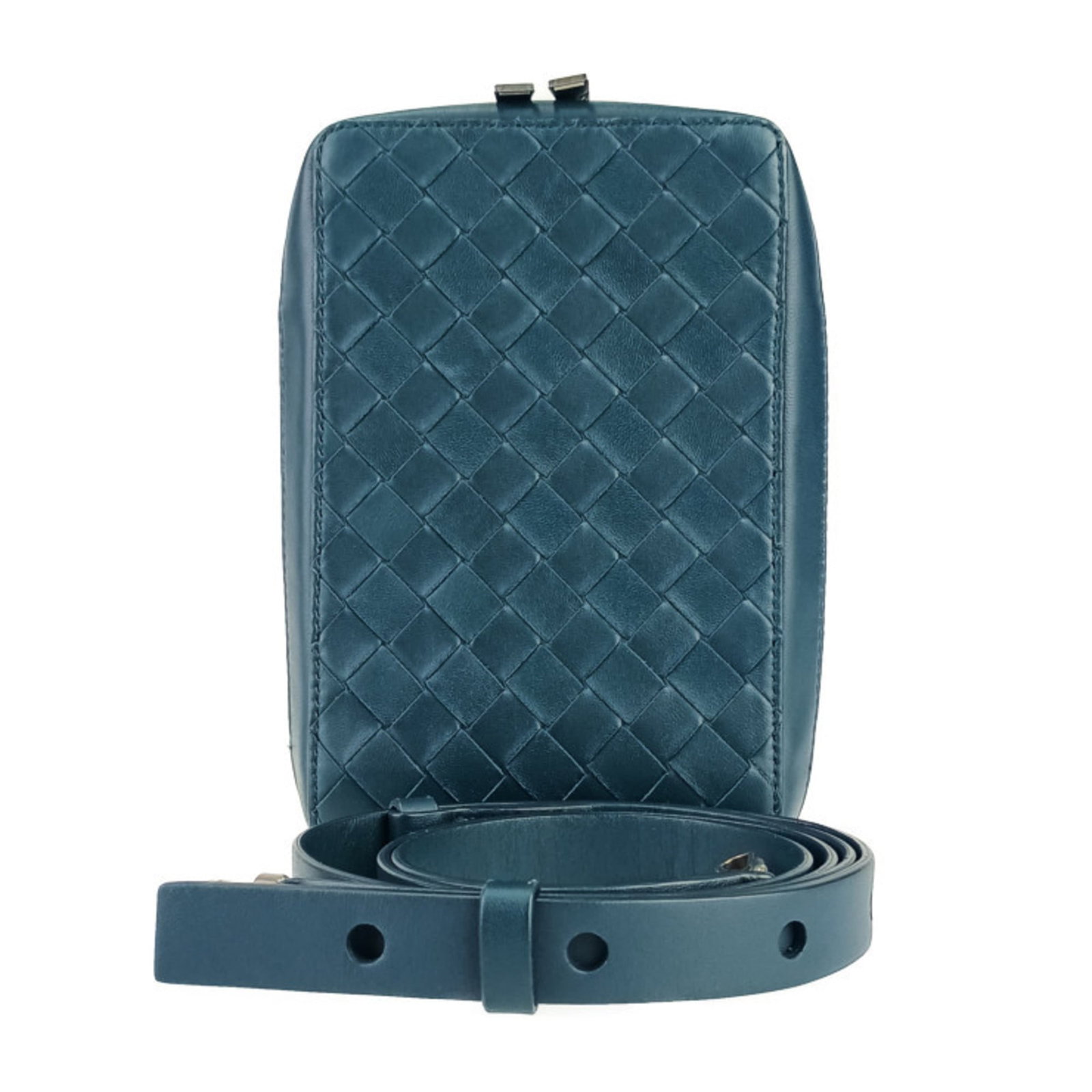 Bottega Veneta Handbag Shoulder Bag Tote Bag Intrecciato: Bottega Veneta Handbag Shoulder Bag Tote Bag Intrecciato Intrecciato woven in blue, this Bottega Veneta shoulder bag tote bag features the iconic signature pattern. Made from high-quality Intrecciato