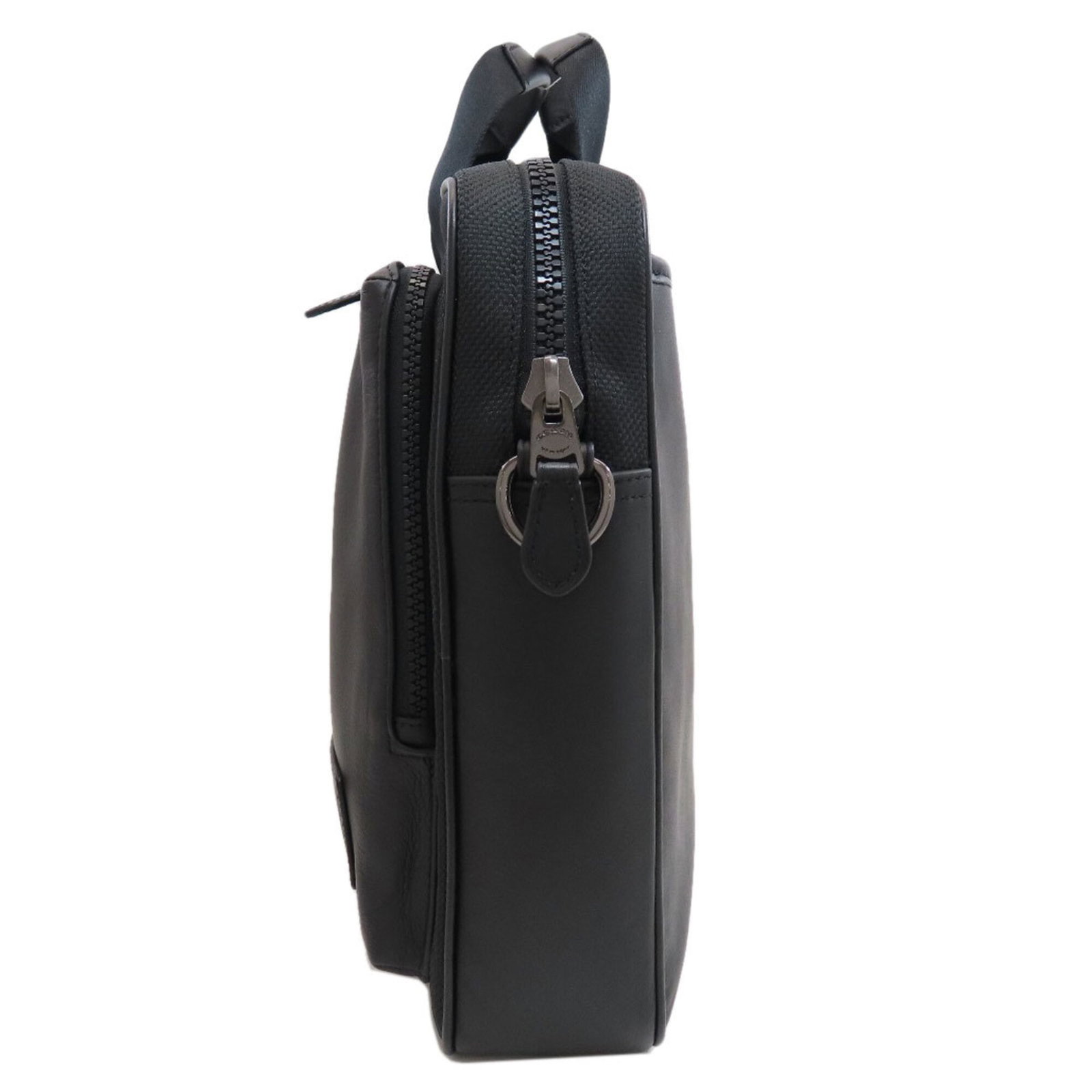 Briefcase Leather Coach - 3