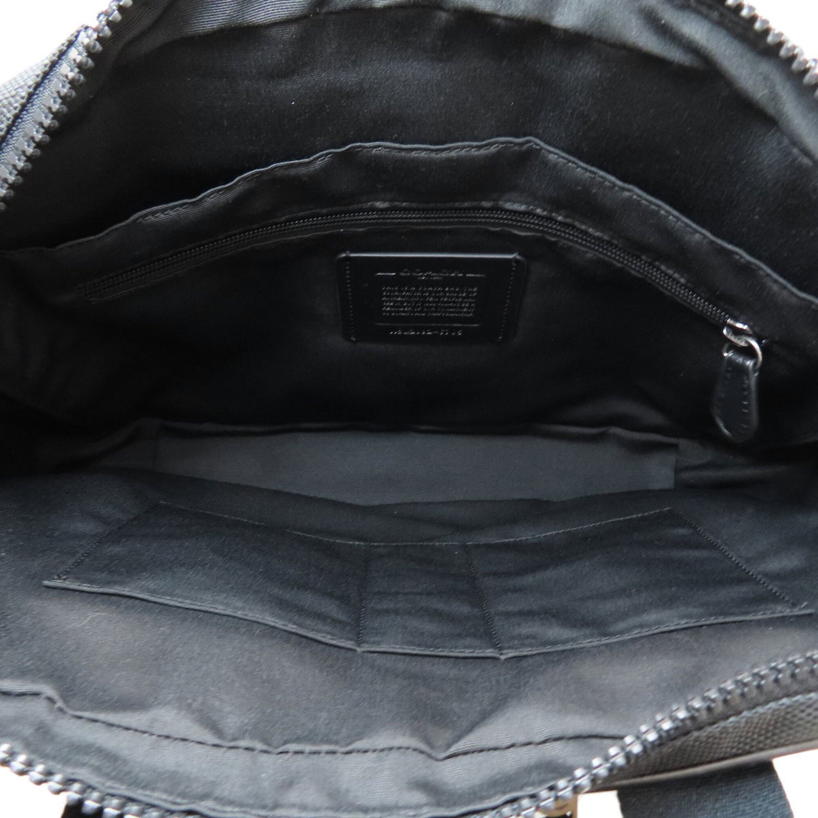 Briefcase Leather Coach - 5