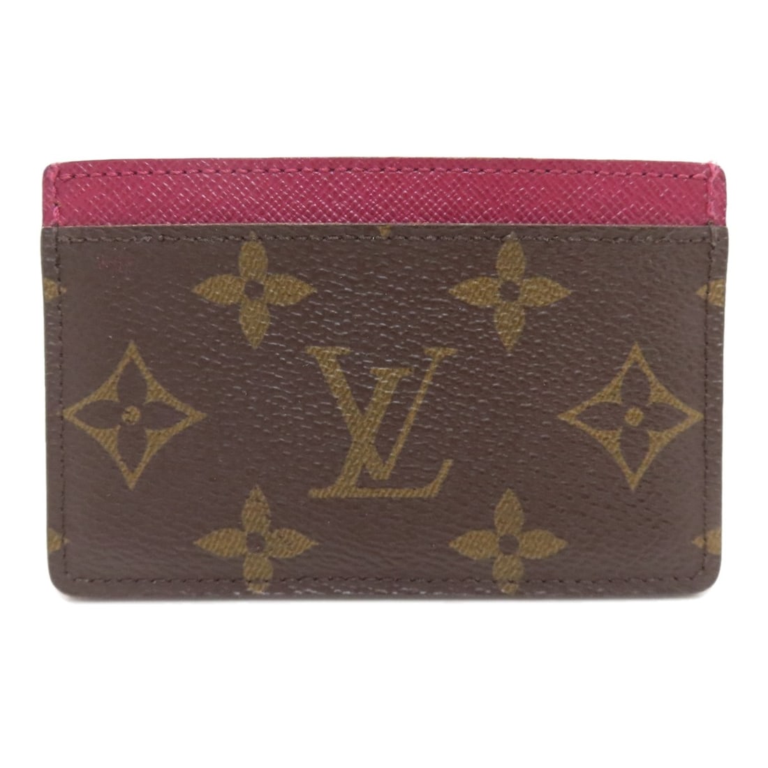 Louis Vuitton M60703 Porte Cartes Simple Card Case Monogram Canvas: Louis Vuitton M60703 Porte Cartes Simple Card Case Monogram Canvas Monogram canvas details add a touch of luxury to this simple card case from LOUIS VUITTON, featuring a classic design and a rich brow