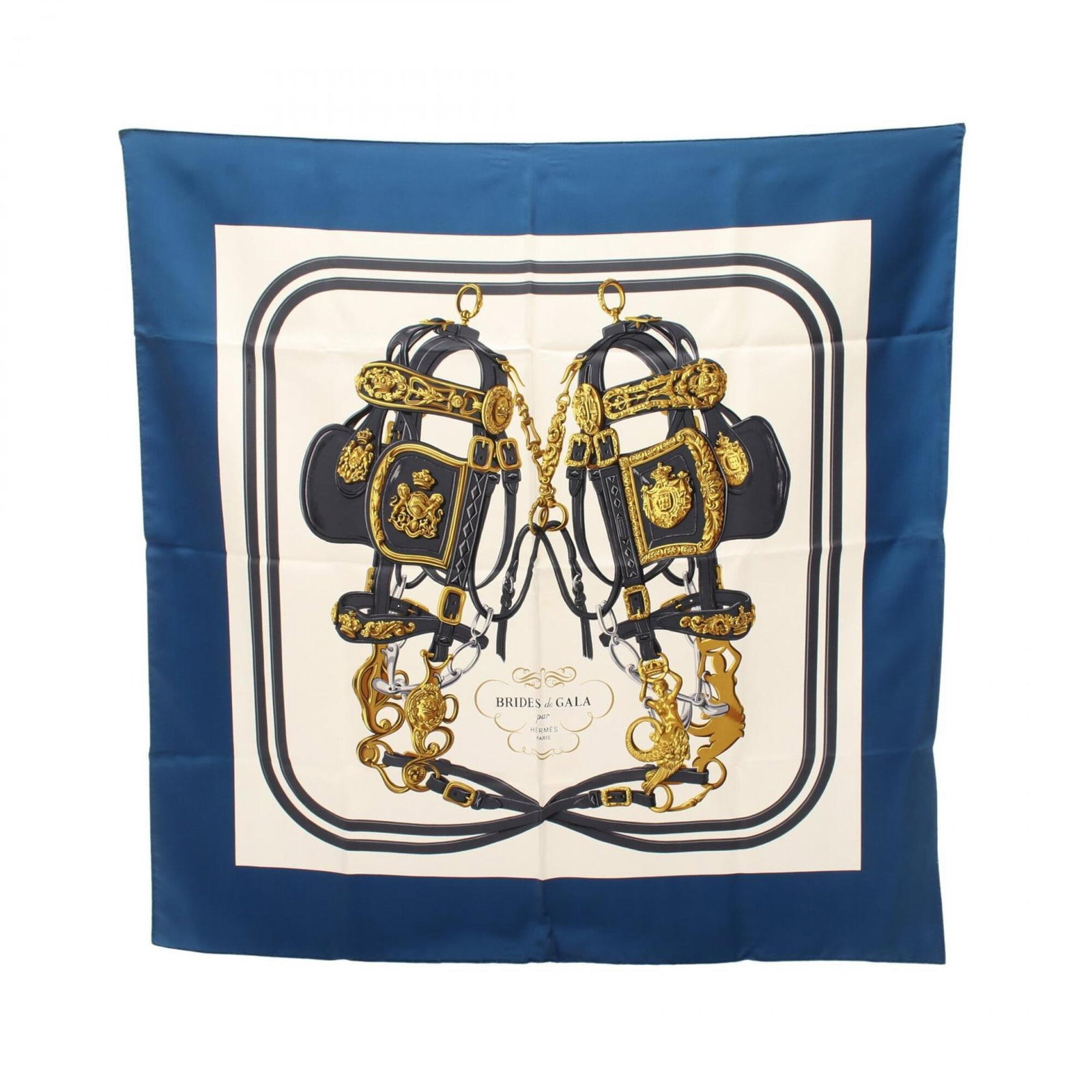 Silk Hermes Scarf: Silk Hermes Scarf Silk from the renowned French fashion house, this 89cm x 89cm blue and multi-color silk scarf is a timeless piece of elegance. Made from high-quality silk, its vibrant colors and