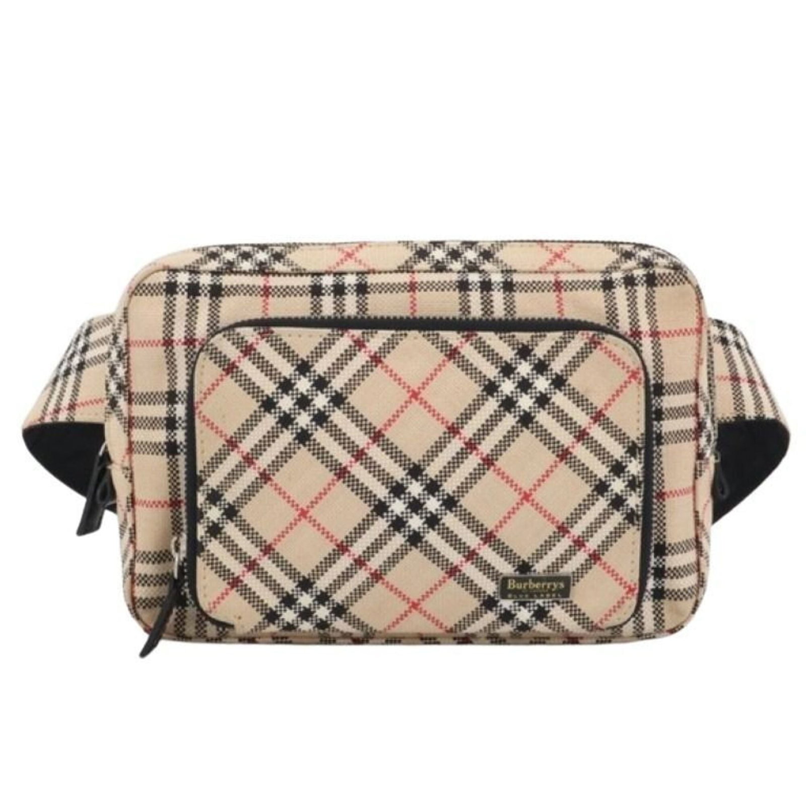 Canvas fanny pack Burberry: Canvas fanny pack Burberry Canvas fanny pack from Burberry, a classic design in beige canvas, measures 15cm x 22.5cm x 4.5cm. The Burberry Country of Origin is Japan, adding a touch of international