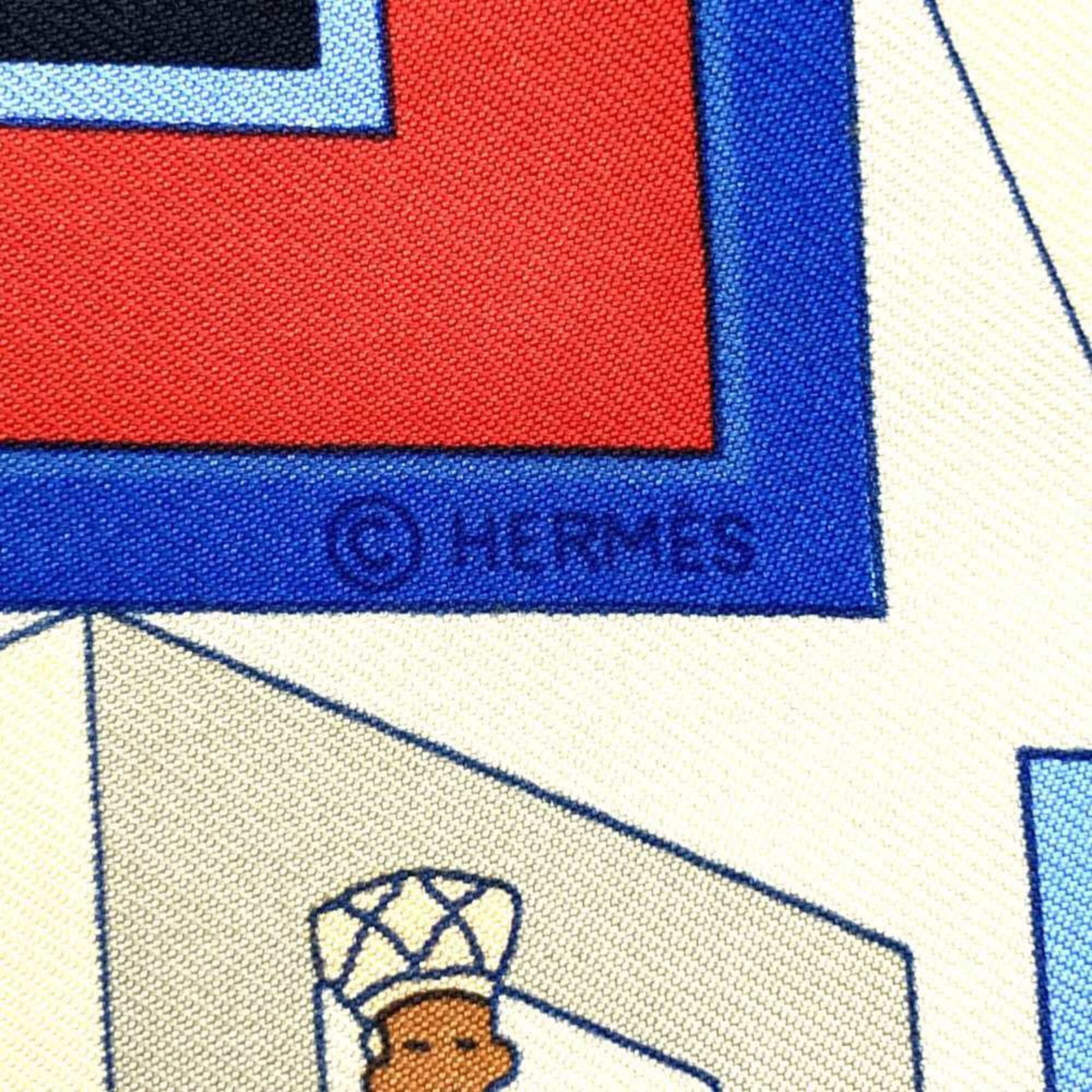 Silk Hermes Scarf - 9